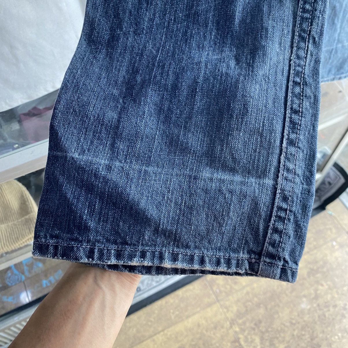 Japanese Brand ORIRIN Thunder Whiskers Jeans Size US 34 / EU 50 - 6 Thumbnail