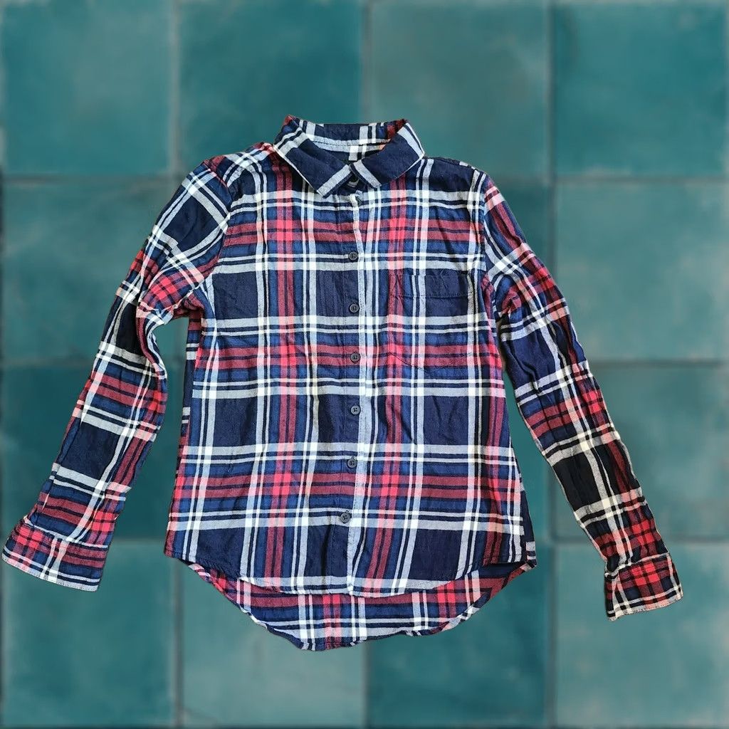 Joe Boxer Joe Boxer Men's Plaid Flannel Button Shirt - Size S - Multicolor, Long Sleeve, Casual, 90s Theme, Regular Fit, Machine Washable Size US S / EU 44-46 / 1 - 1 Thumbnail