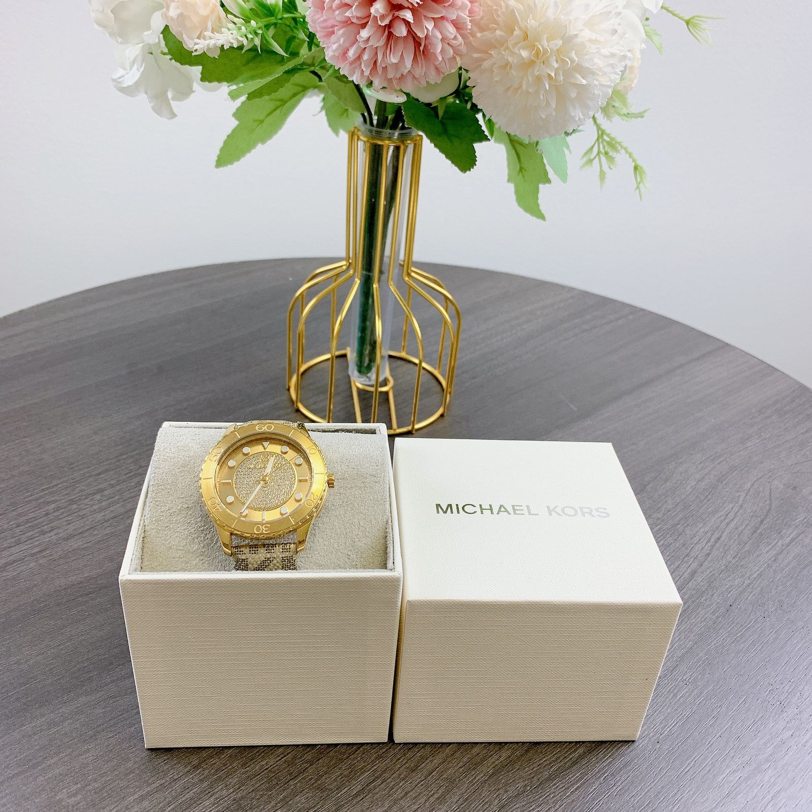 Michael Kors Michael Kors MK6999 Oversized Runway Dive Pavé Size ONE SIZE - 4 Thumbnail