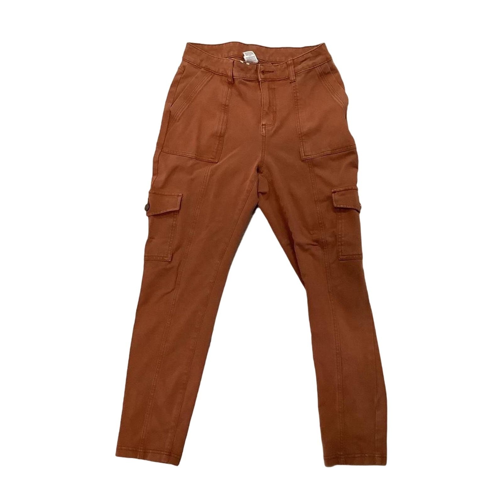 Other Brown carpenter Elastic fitted pants Size 29" - 1 Thumbnail