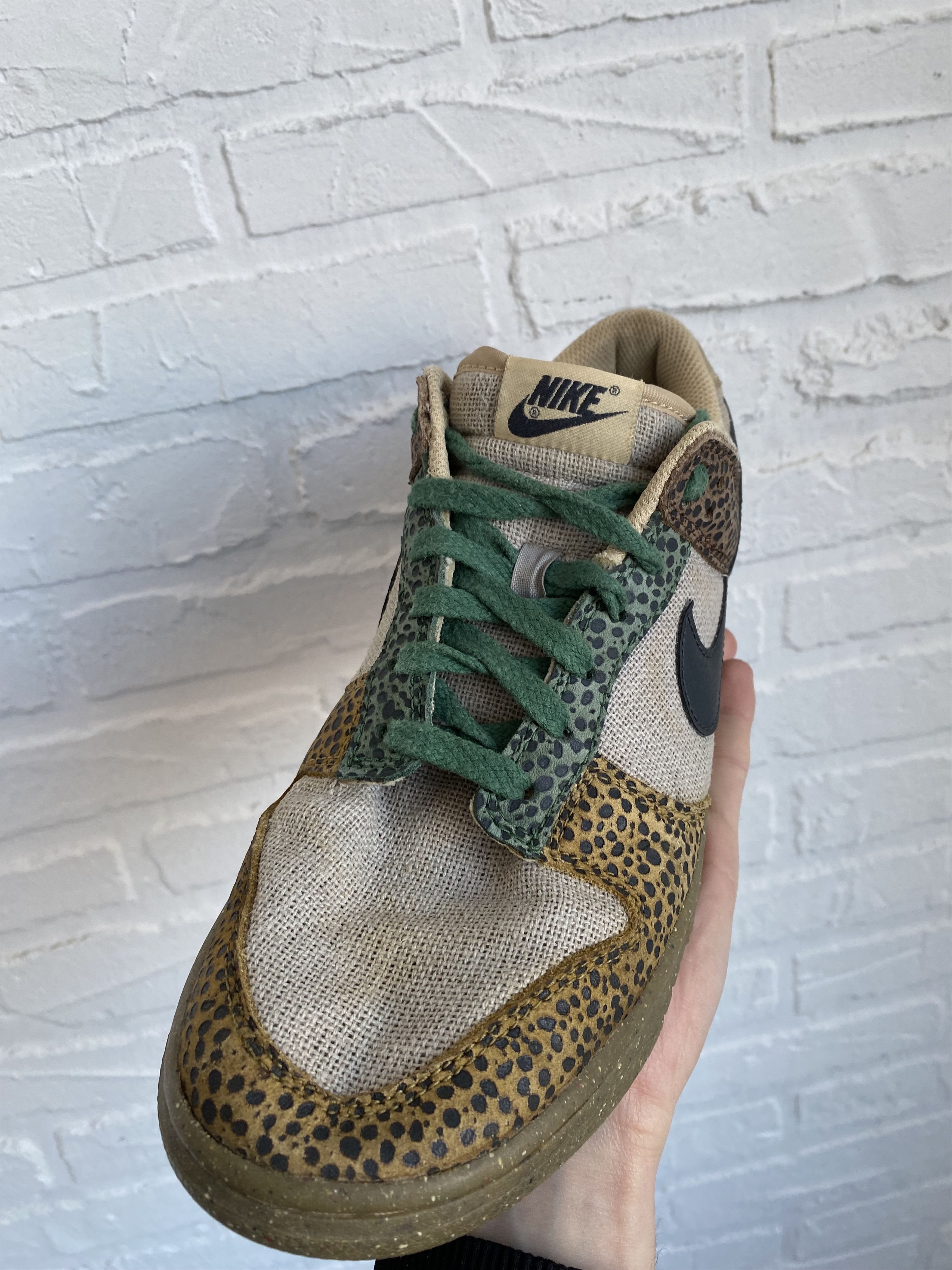 Nike Nike Dunk Low Safari Golden Moss sneakers Size US 9 / EU 42 - 13 Thumbnail