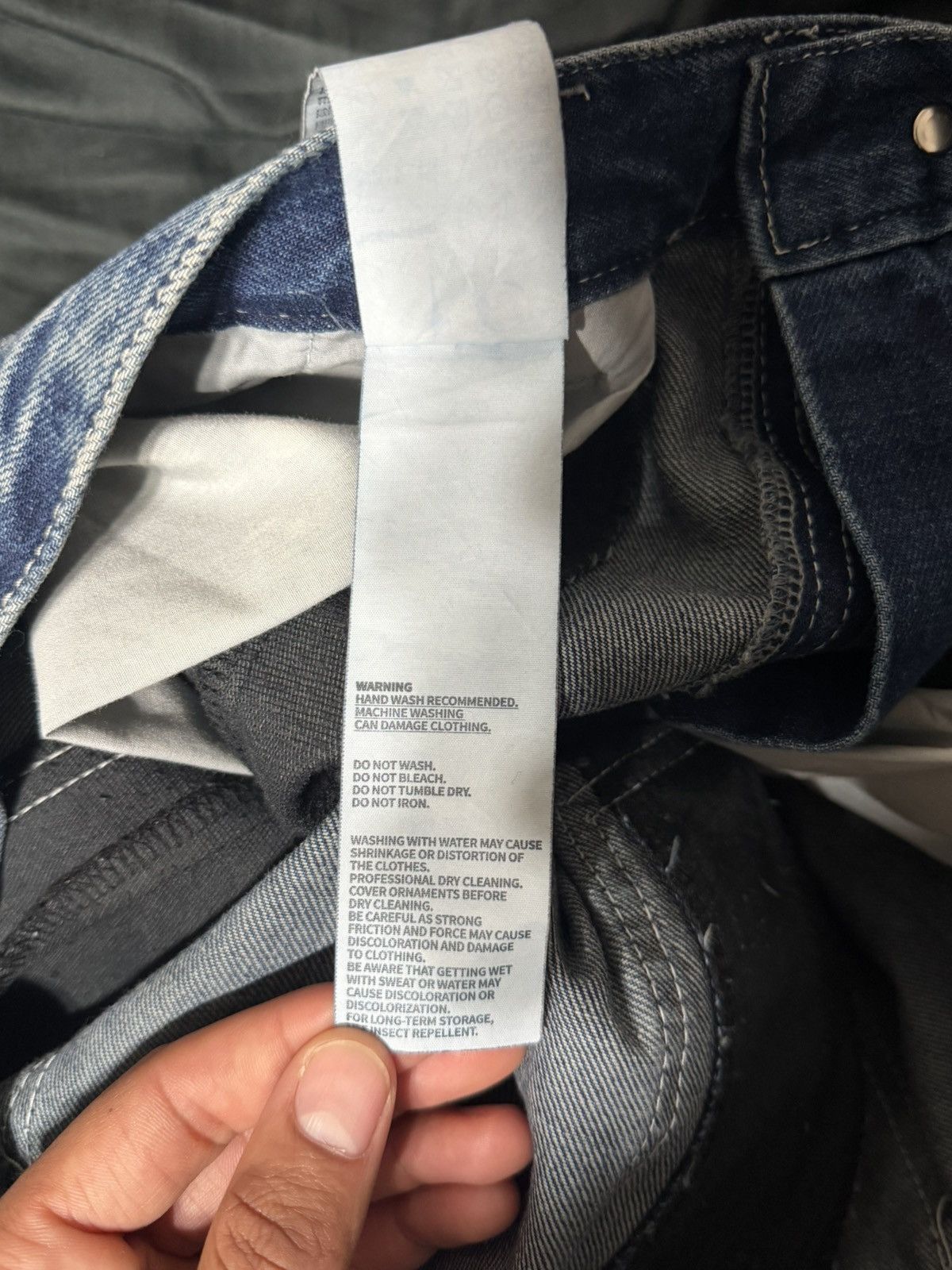Thug Club Thug Club Mohican Leather Denim Size US 34 / EU 50 - 9 Thumbnail