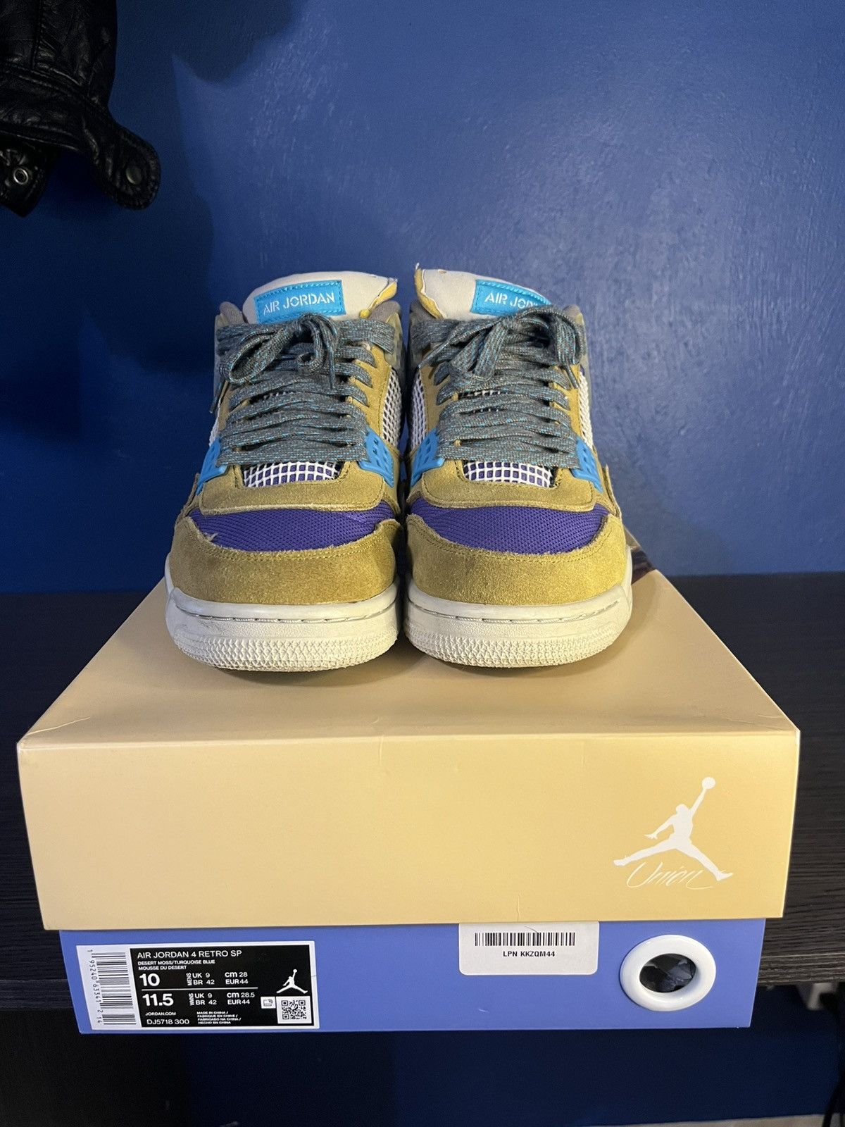 Jordan Brand × Union LA Jordan 4 Union LA “Desert Moss” Size US 10 / EU 43 - 1 Thumbnail