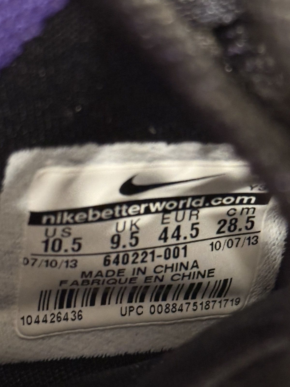 Nike Nike Kobe Prelude 1 Size US 10.5 / EU 43-44 - 11 Thumbnail