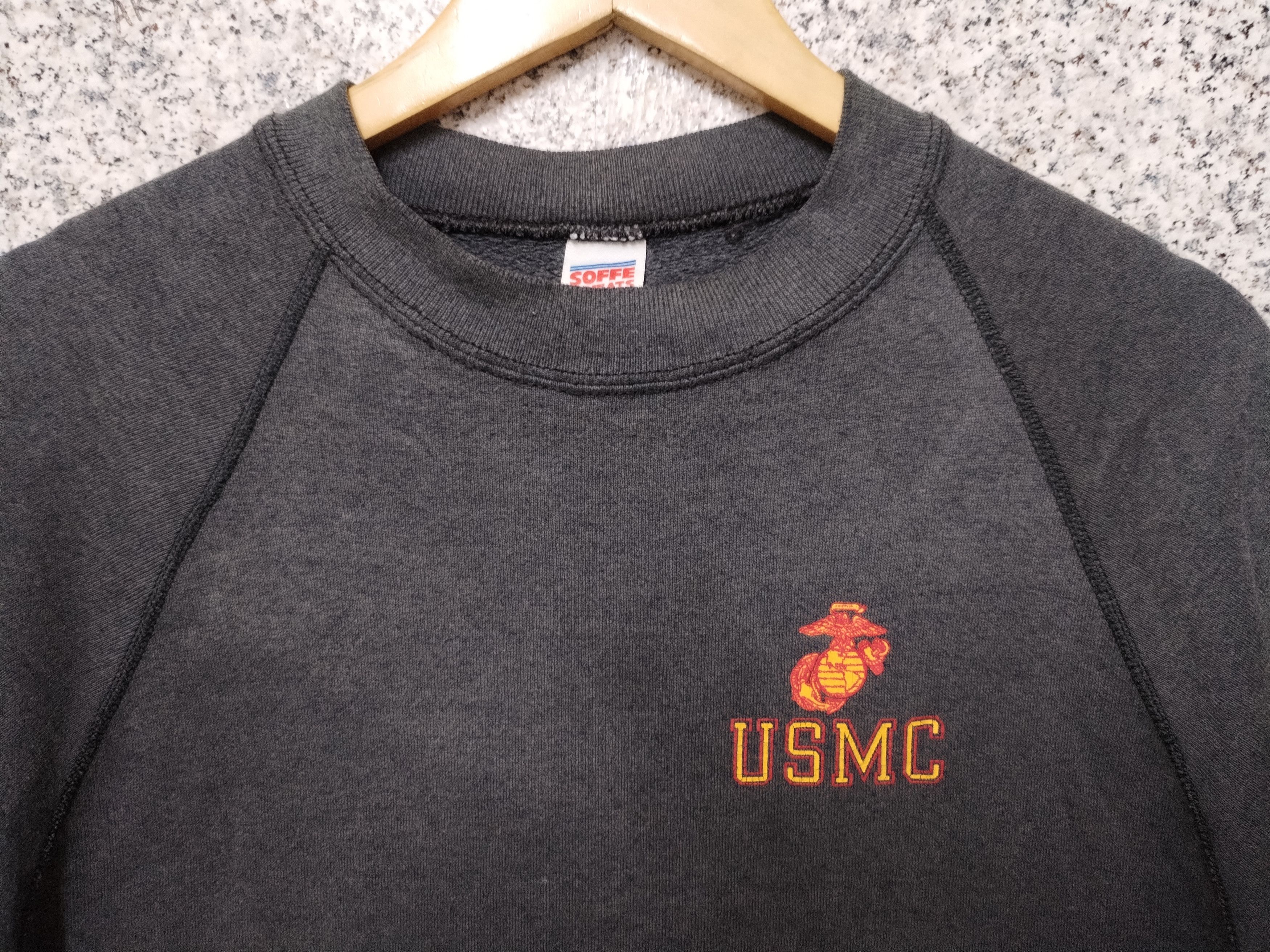 Vintage Rare 🔥Vintage usmc sun faded very rare Size US L / EU 52-54 / 3 - 3 Thumbnail