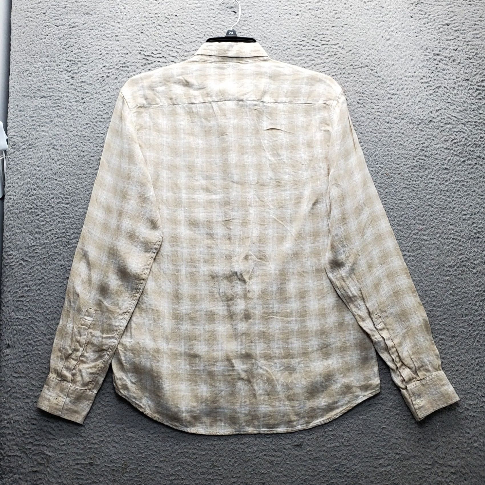 Michael Kors Michael Kors Casual Shirt Mens L Multi Plaid Long Sleeve Slim Fit Button Down Size US L / EU 52-54 / 3 - 2 Thumbnail