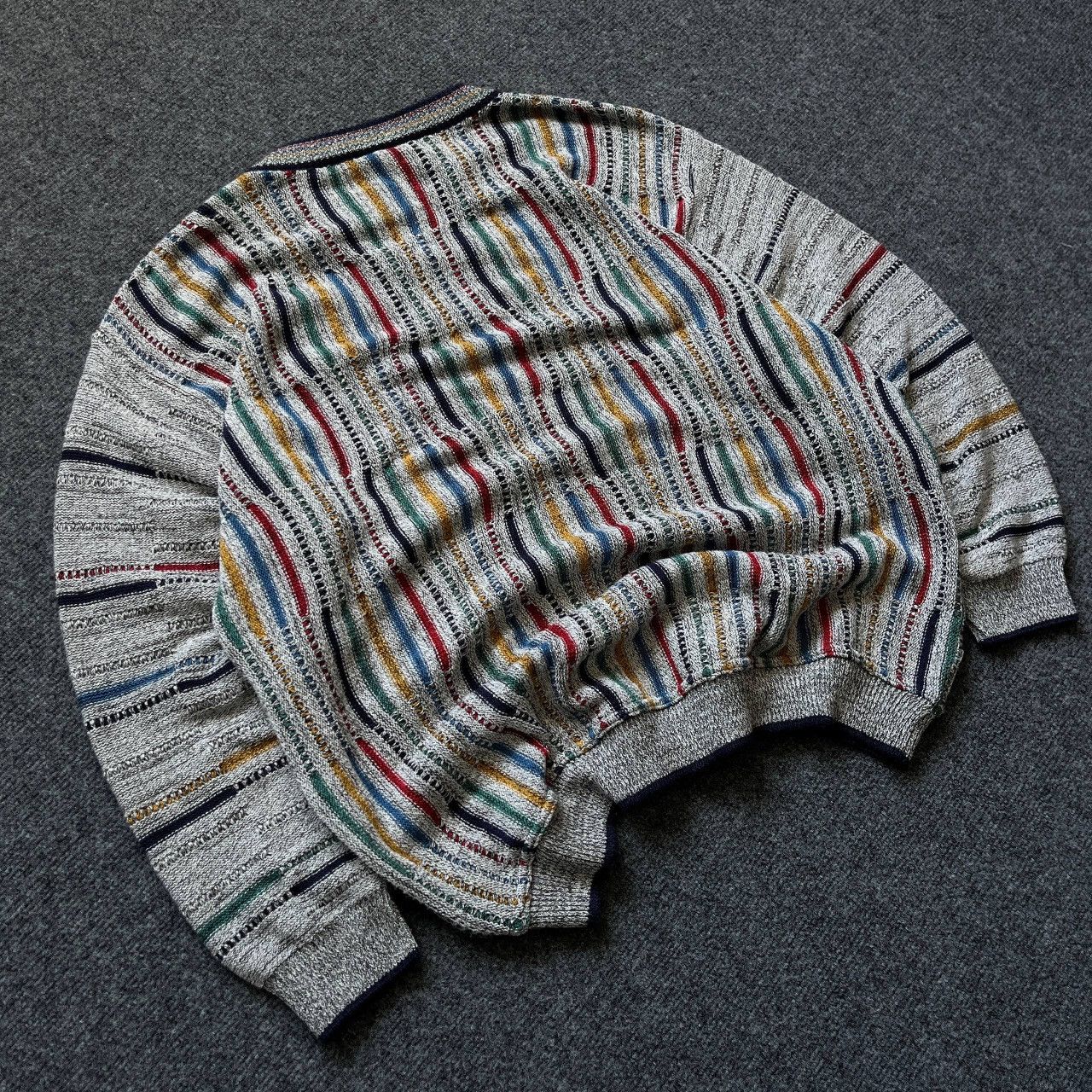 Aran Isles Knitwear VTG Knit Sweater Giramondo Size L Y2K 00s USA Hype Trend Size US L / EU 52-54 / 3 - 5 Thumbnail