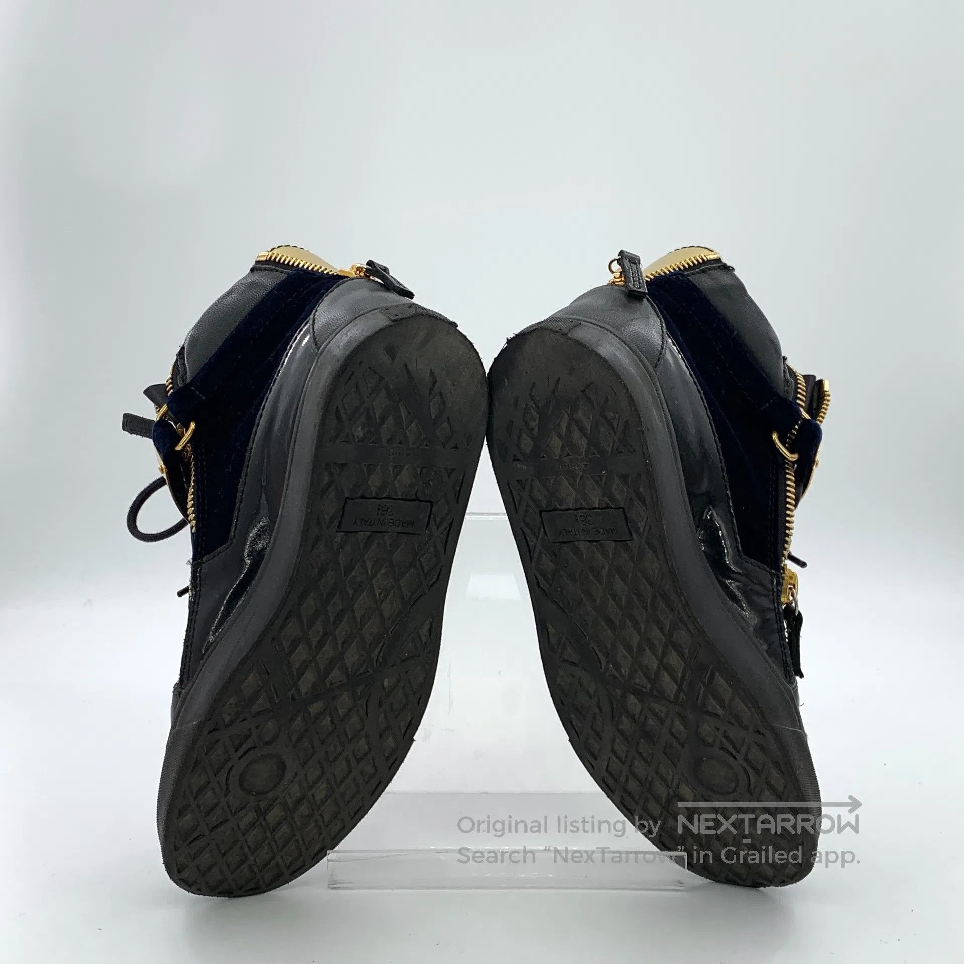 Giuseppe Zanotti Giuseppe Zanotti Black double zipper design drawstring cas Size US 6 / IT 36 - 5 Thumbnail