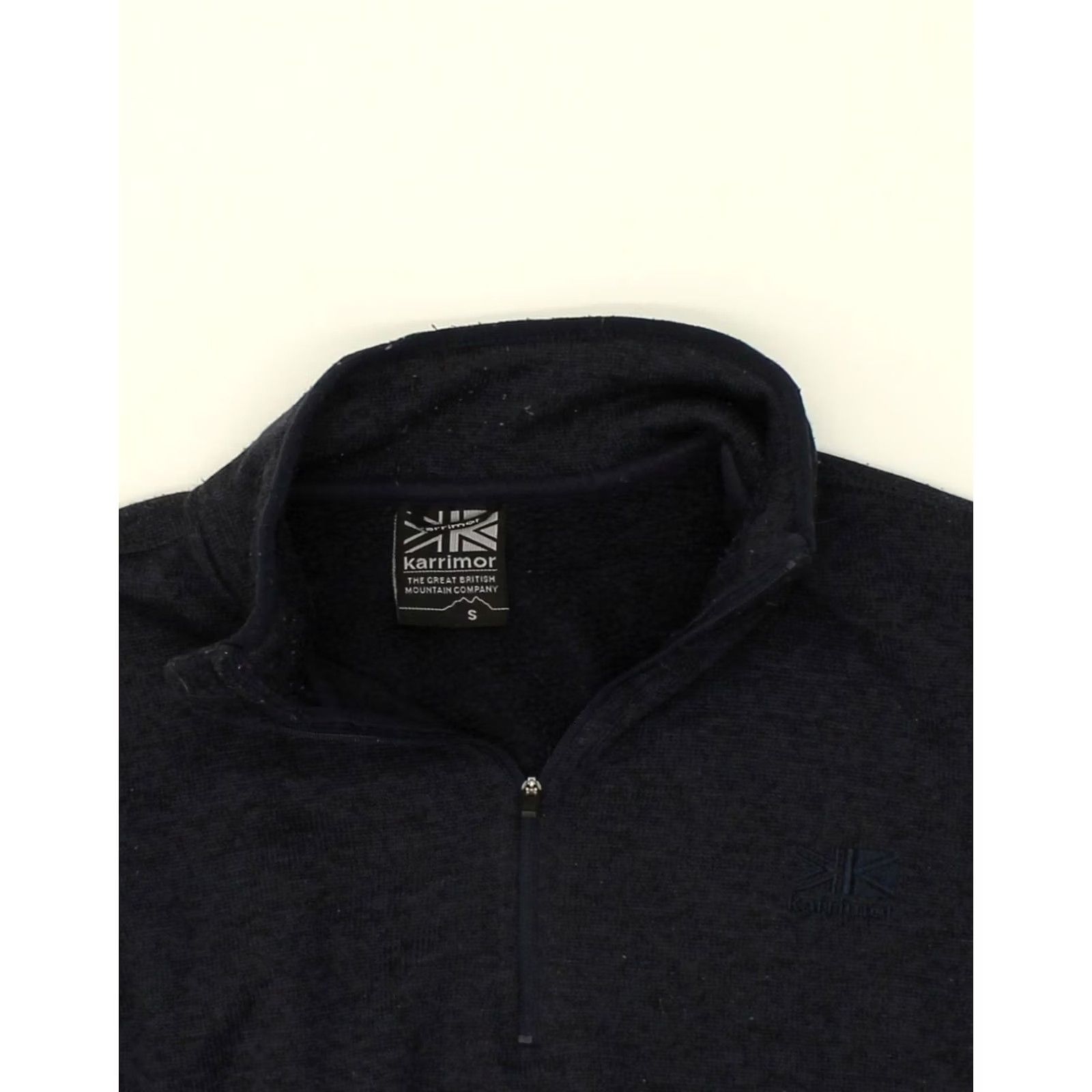Karrimor KARRIMOR Mens Zip Neck Jumper Sweater Small Grey Polyester Size US S / EU 44-46 / 1 - 3 Thumbnail