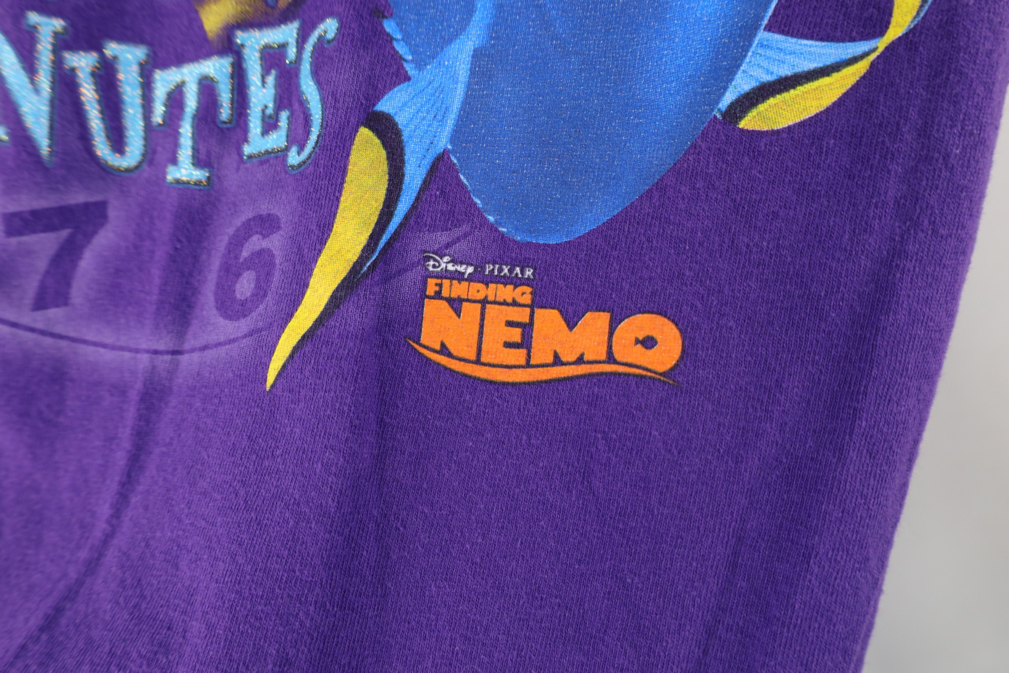 Disney Vintage Disney Pixar Finding Nemo Dory Fish T-Shirt Purple Size XXL / US 16-18 / IT 52-54 - 9 Thumbnail