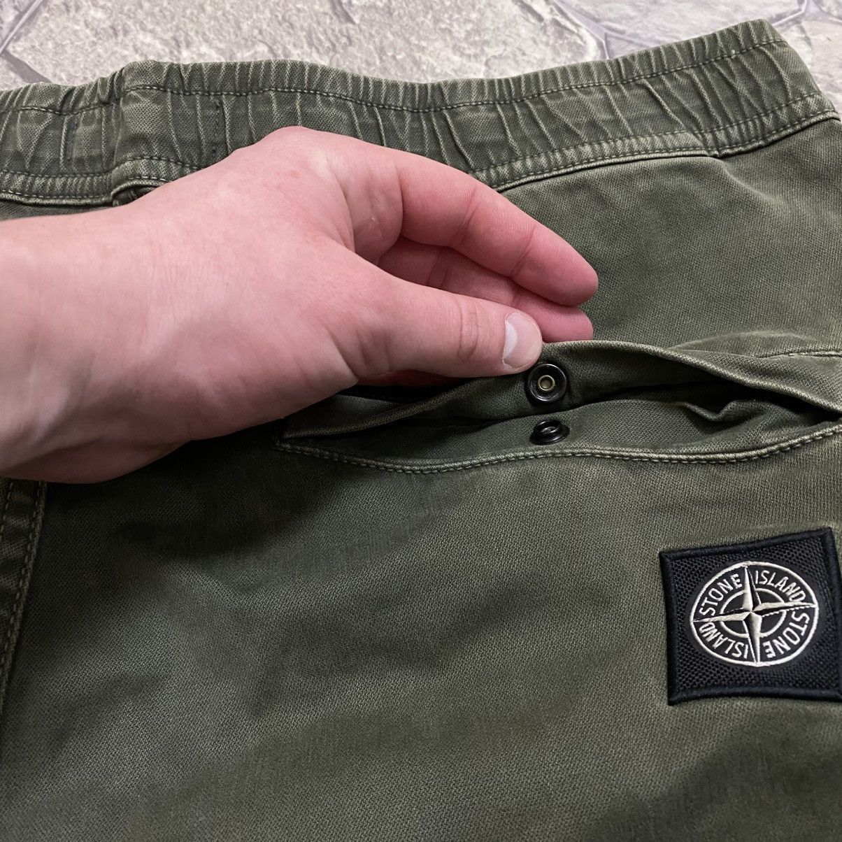 Stone Island Vintage Stone Island Cargo Pants Patch Program Joggers Size US 32 / EU 48 - 8 Thumbnail