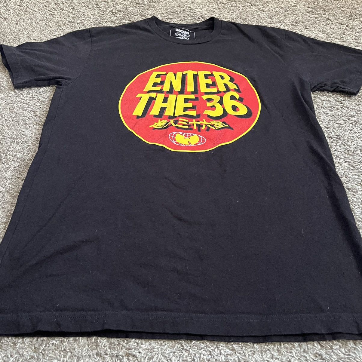 Wu-Tang Clan 🔴Wu-Tang Shirt Size Large Enter The 36 Rare Rza Gza Size US L / EU 52-54 / 3 - 3 Thumbnail