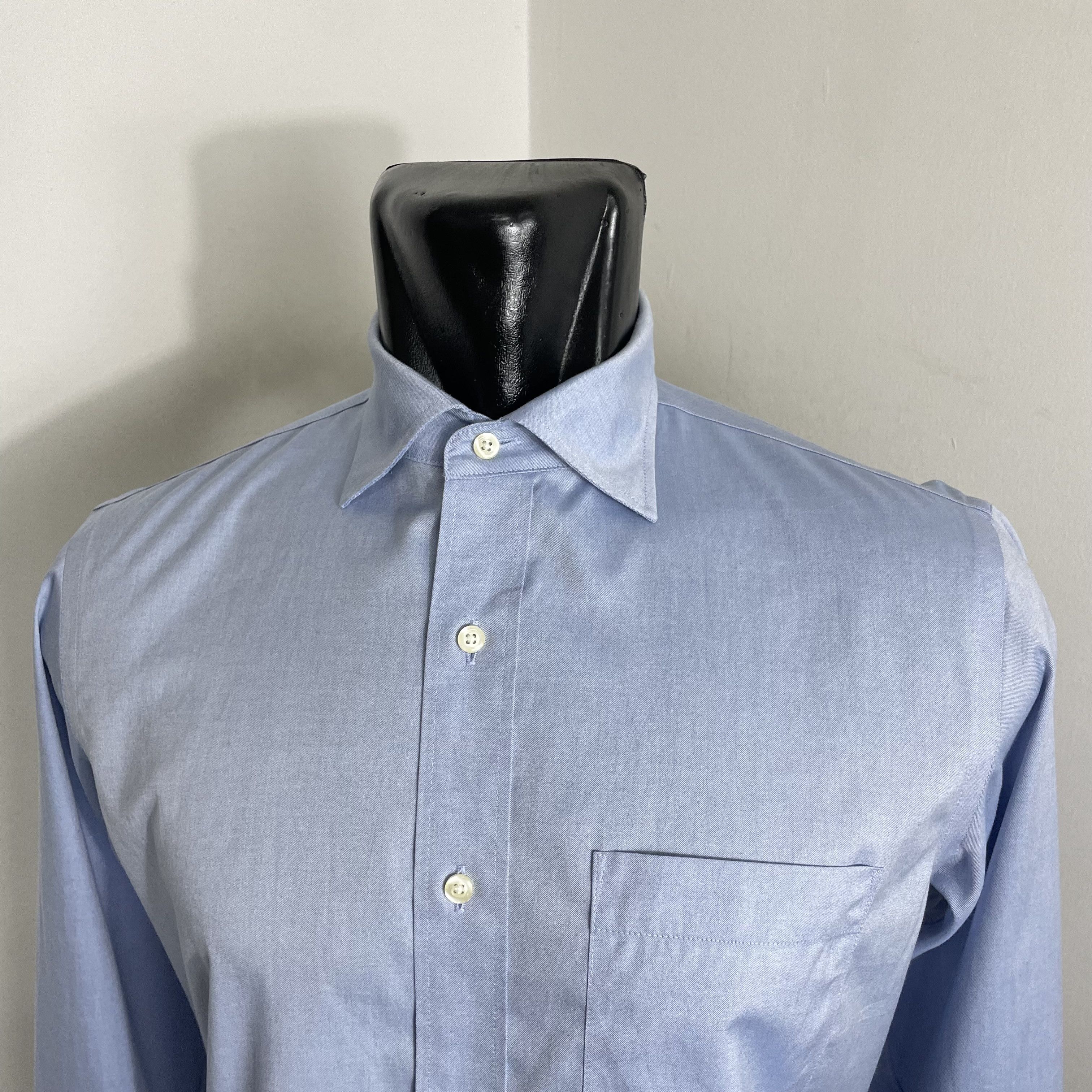 Japanese Brand × Uniqlo ⭐️SALE⭐️ [M] UNIQLO SLIM FIT SUPER NON IRON SHIRT Size US M / EU 48-50 / 2 - 2 Thumbnail