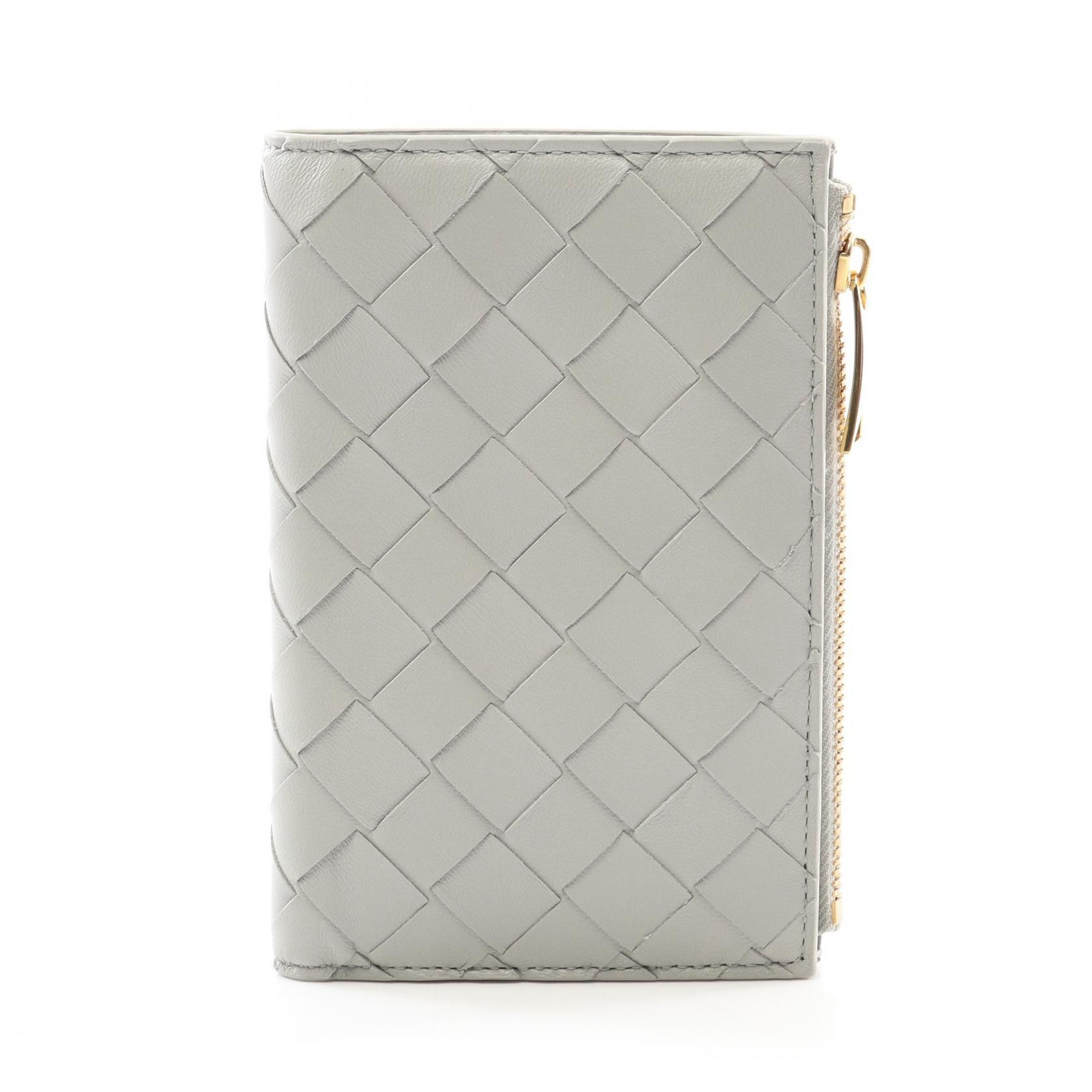 Bottega Veneta Bottega Veneta Bottega Veneta Intrecciato Leather Wallet Leather Short Wallet 749940VCPP21556 Size ONE SIZE - 1 Thumbnail