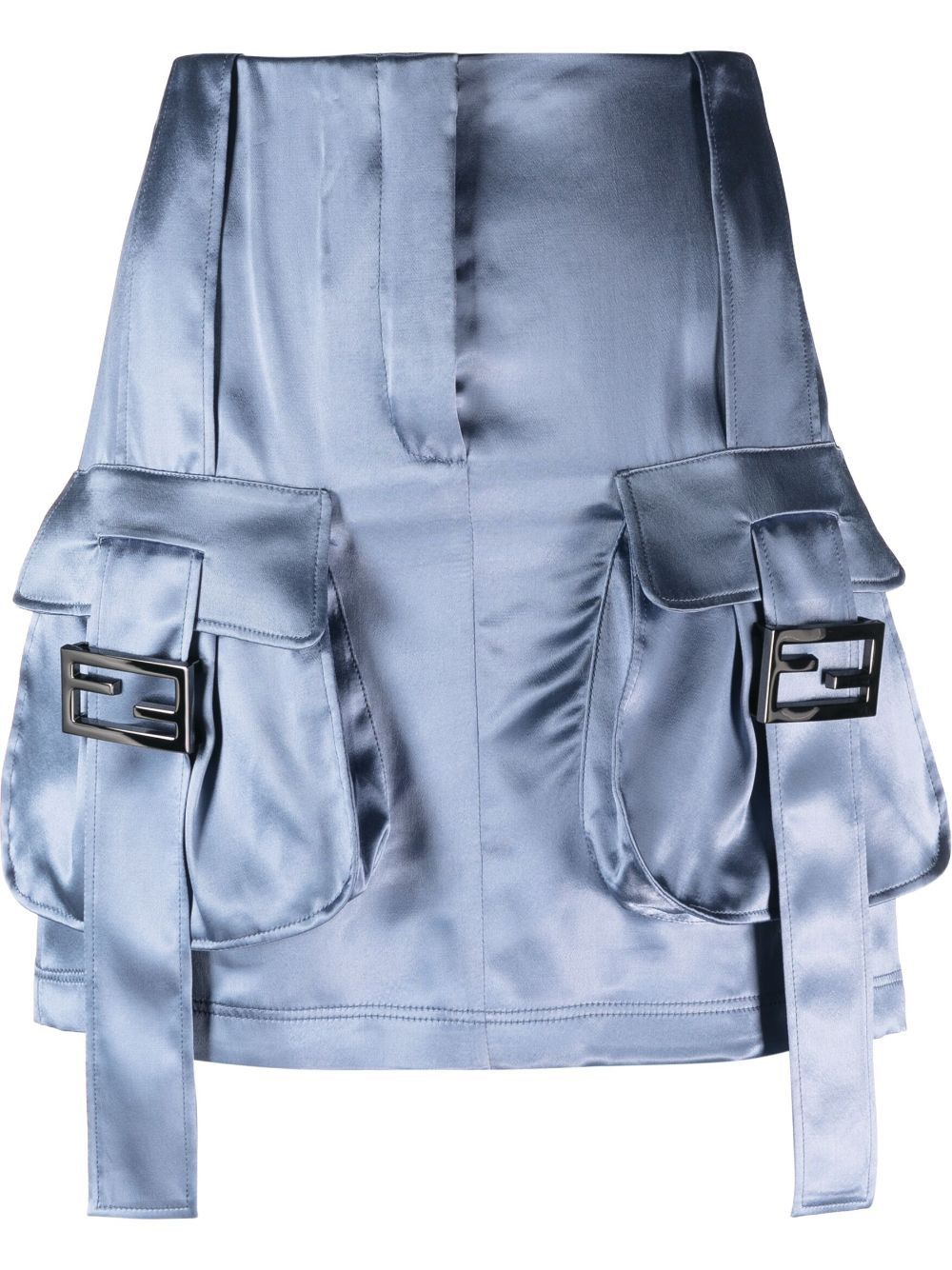 Fendi o1loc1c0824 Skirt in Blue Size 34" / US 12 / IT 48 - 1 Thumbnail