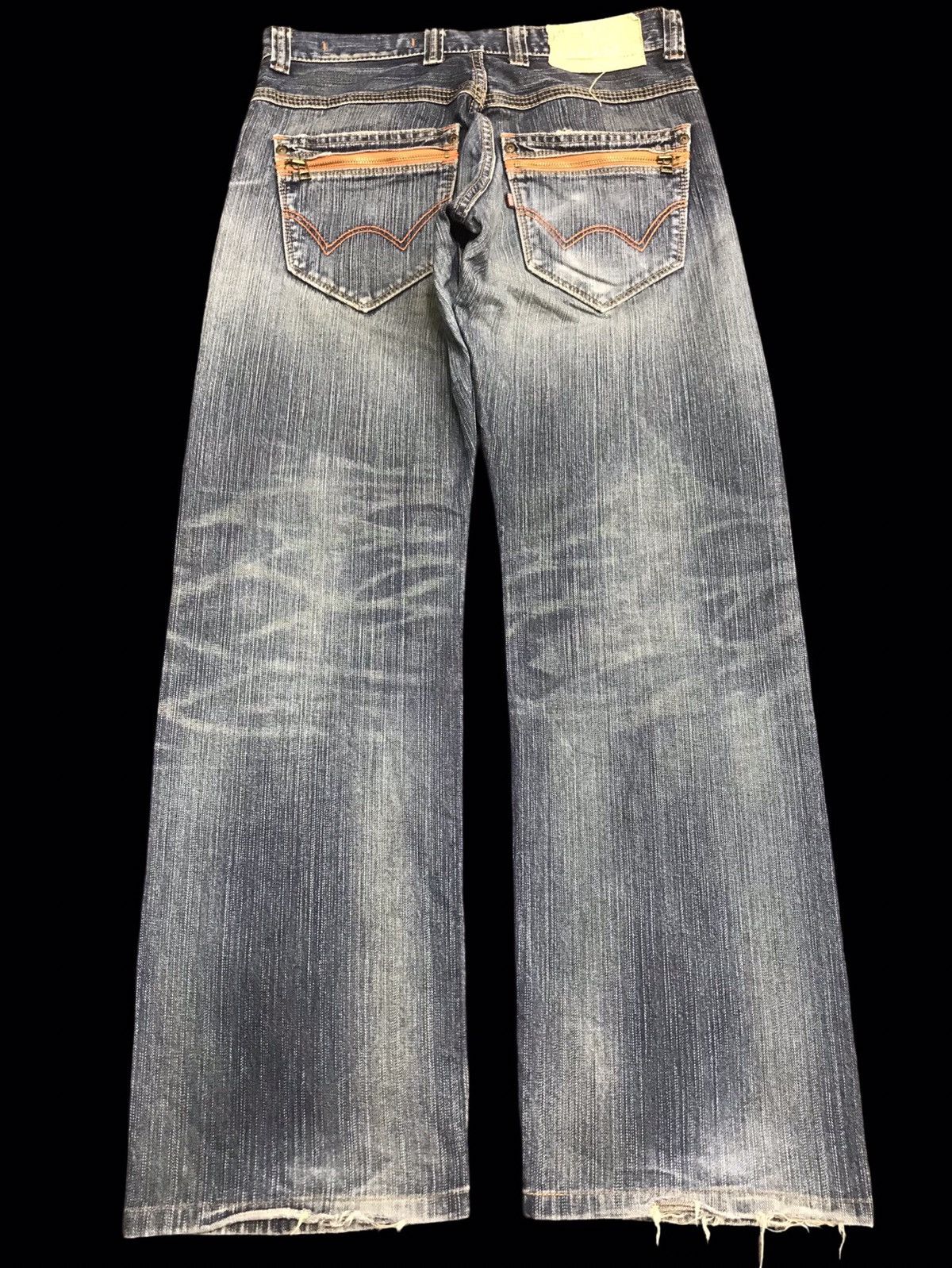 Edwin 💥90s Style💥EDWIN REGULAR MUD STONEWASH DENIM F76 Size US 32 / EU 48 - 12 Thumbnail