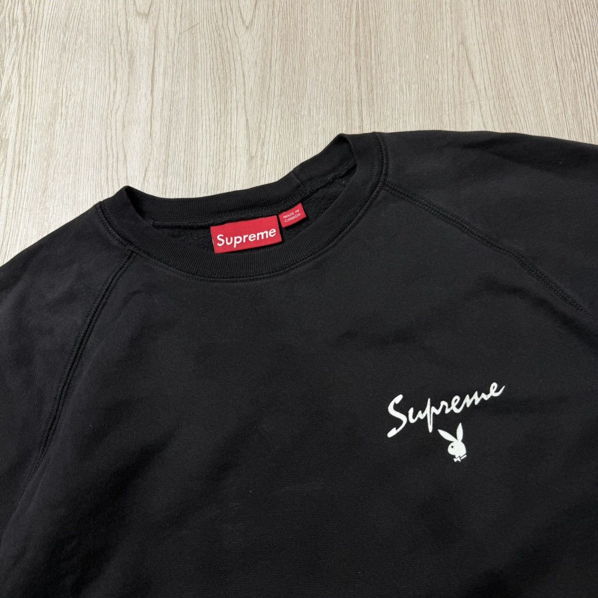 Playboy × Supreme SUPREME x PLAYBOY simple logo side black Size US L / EU 52-54 / 3 - 4 Thumbnail