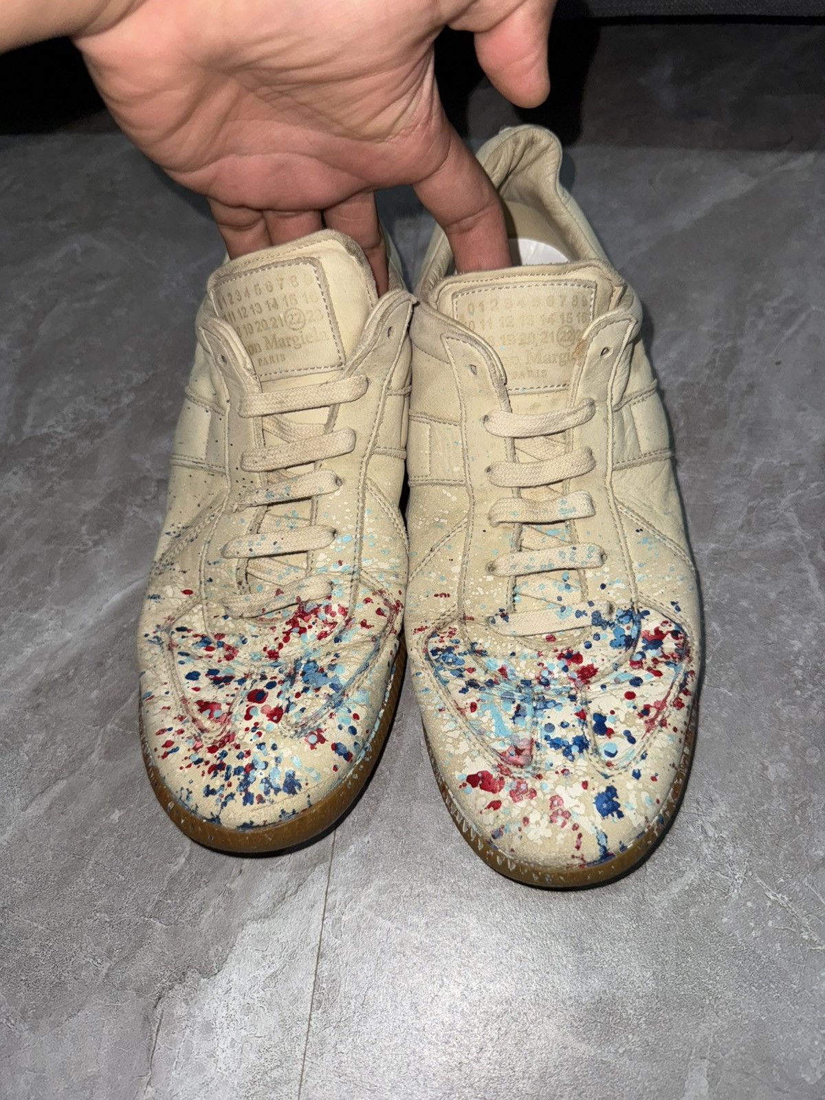 Maison Margiela OG Maison Margiela Splatter Paint GATS Size US 7 / EU 40 - 3 Thumbnail
