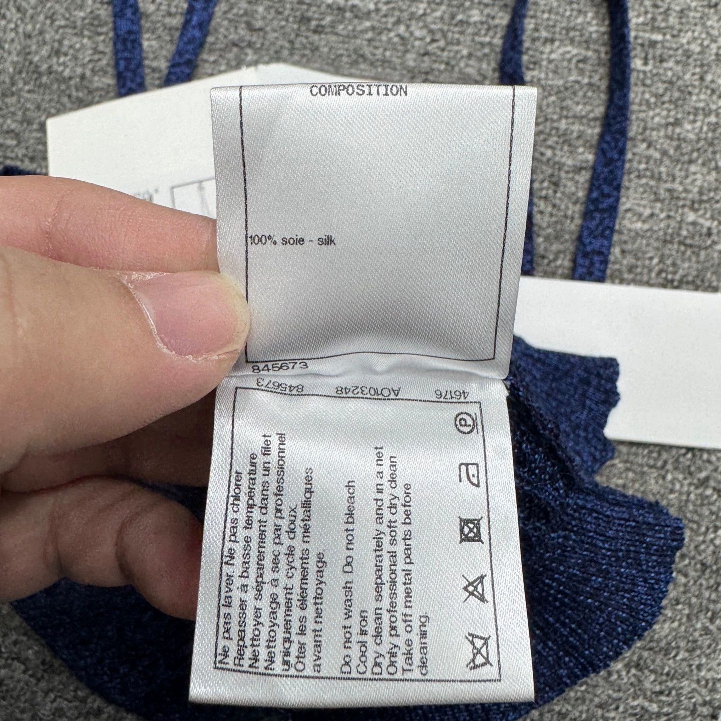 Chanel Chanel 34 EU Camisole New With Tags Length 44 Size XS / US 0-2 / IT 36-38 - 4 Thumbnail