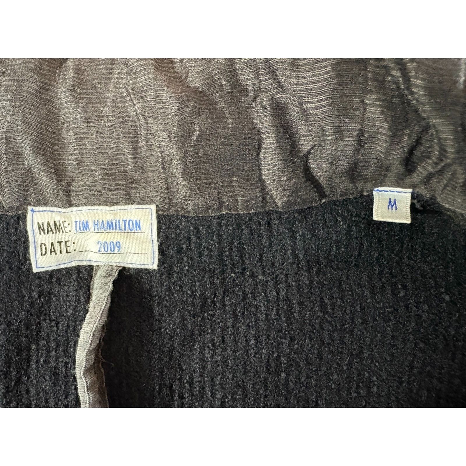 Tim Hamilton Tim Hamilton 2009 wool heavyweight unstructured blazer jacke Size 40R - 3 Thumbnail