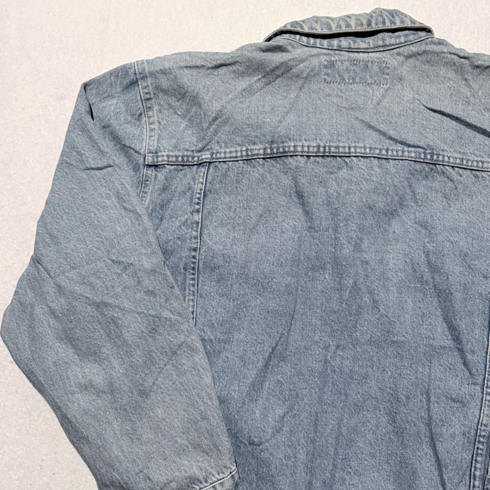 Etro Vintage Today's News Trucker Jacket Men Blue Light Wash Denim Retro Classic Jacket Size US L / EU 52-54 / 3 - 7 Thumbnail