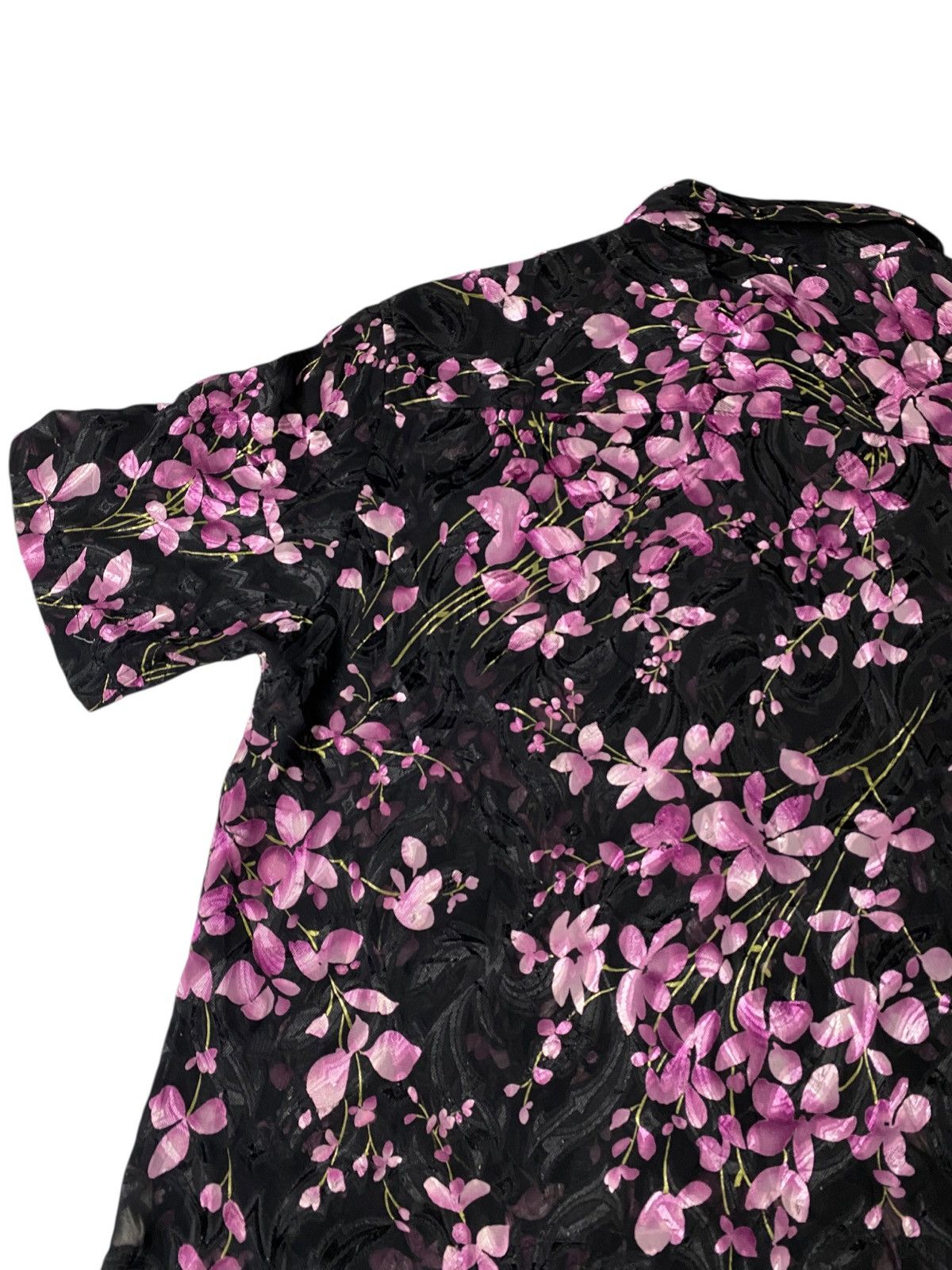 If Six Was Nine 2000's Tornado Mart Sakura Floral Shirts Size US M / EU 48-50 / 2 - 6 Thumbnail