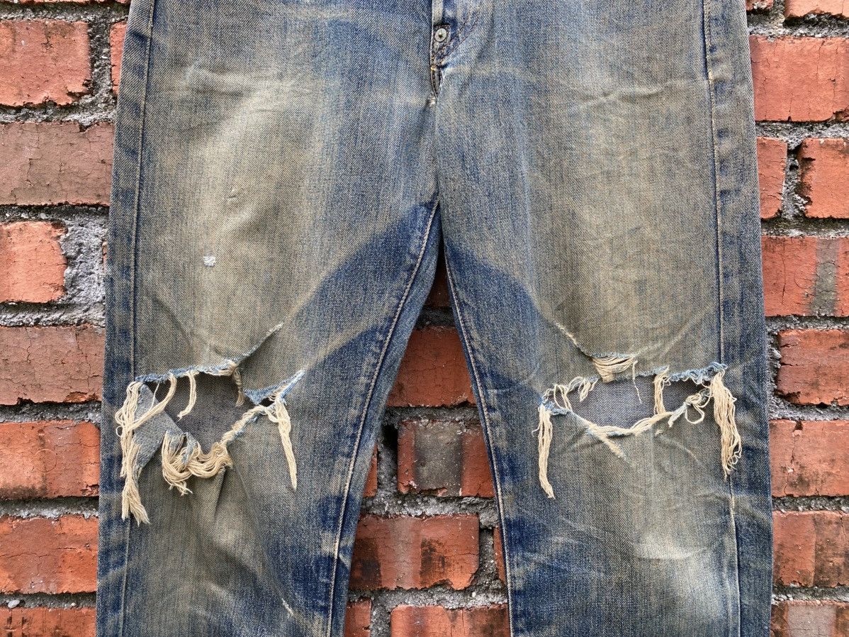 Levi's Vintage Clothing W31x28 Vintage levi's 201xx distressed redline big E Size US 31 - 9 Thumbnail