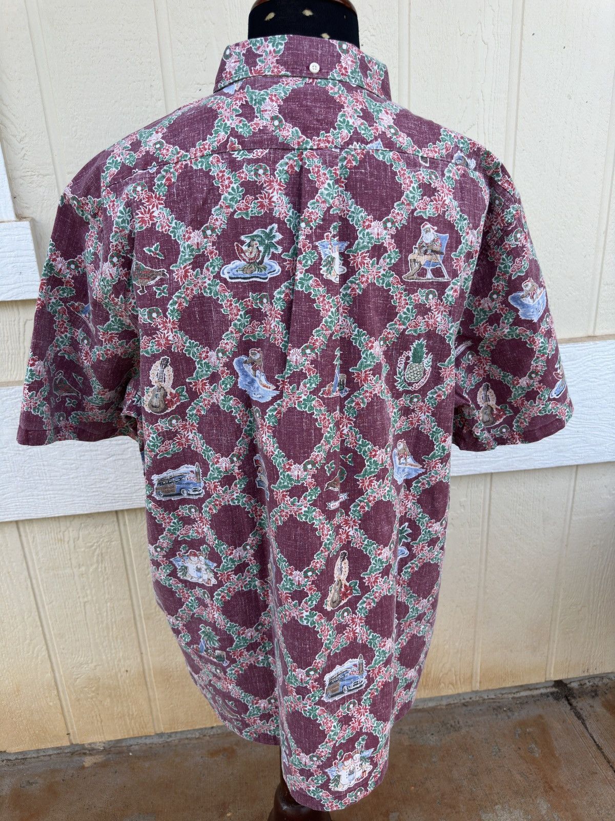Reyn Spooner New Reyn Spooner Mele Kalikimaka 3/4 Button Men's 2XL Size US XXL / EU 58 / 5 - 2 Thumbnail