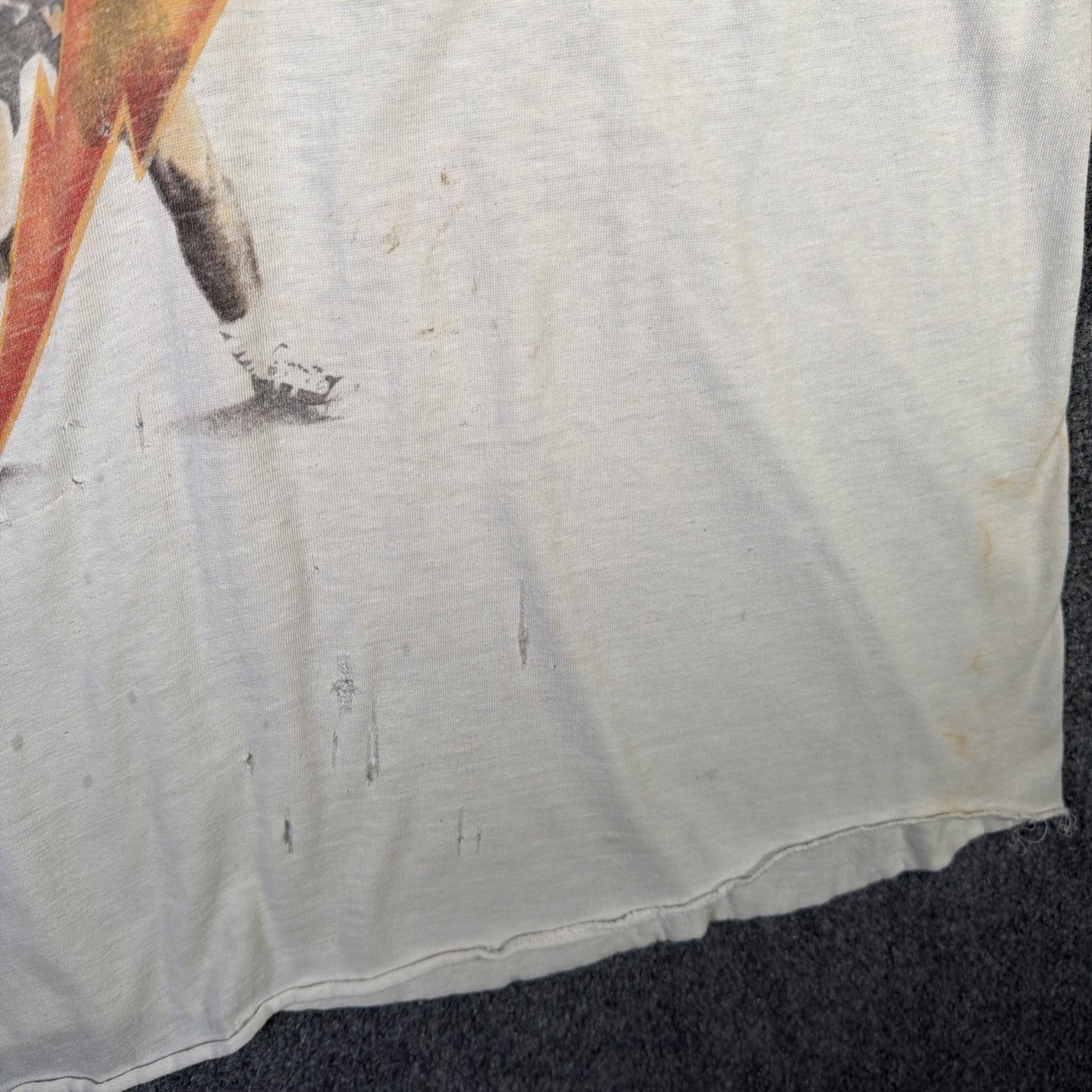 Band Tees Vintage ACDC Shirt Mens Large 80s 1981 Raglan High Voltage Size US L / EU 52-54 / 3 - 7 Thumbnail