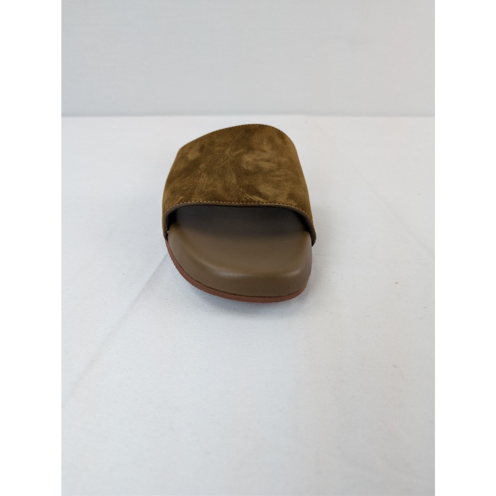Loro Piana o1rshd1 Sea-Slide Walk Suede Slippers in Tan Size US 8 / EU 41 - 14 Thumbnail