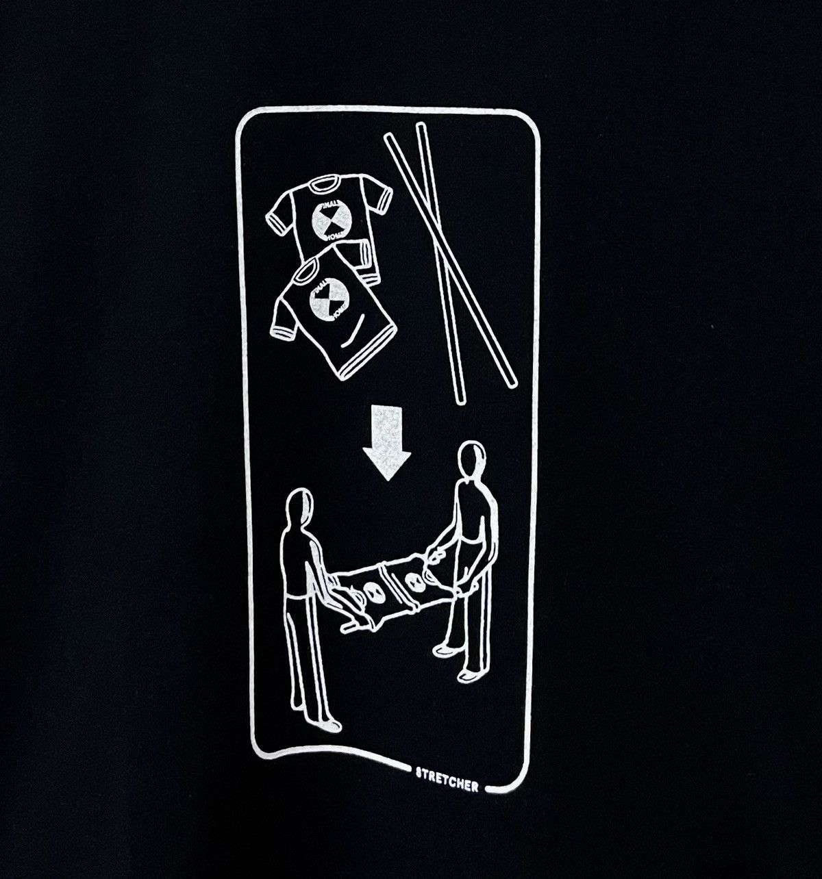 Final Home FINAL HOME STRETCHER ARCHIVE SURVIVAL JAPANESE BRAND TSHIRT Size US XS / EU 42 / 0 - 6 Thumbnail