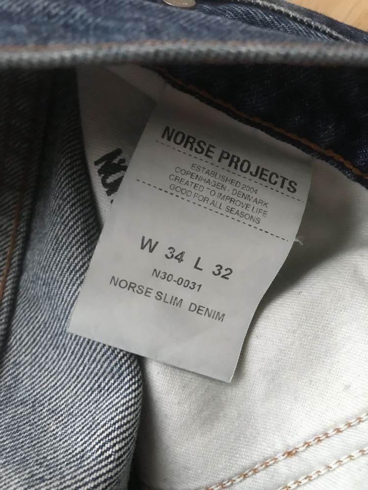 Norse Projects slim denim Size US 34 / EU 50 - 3 Thumbnail