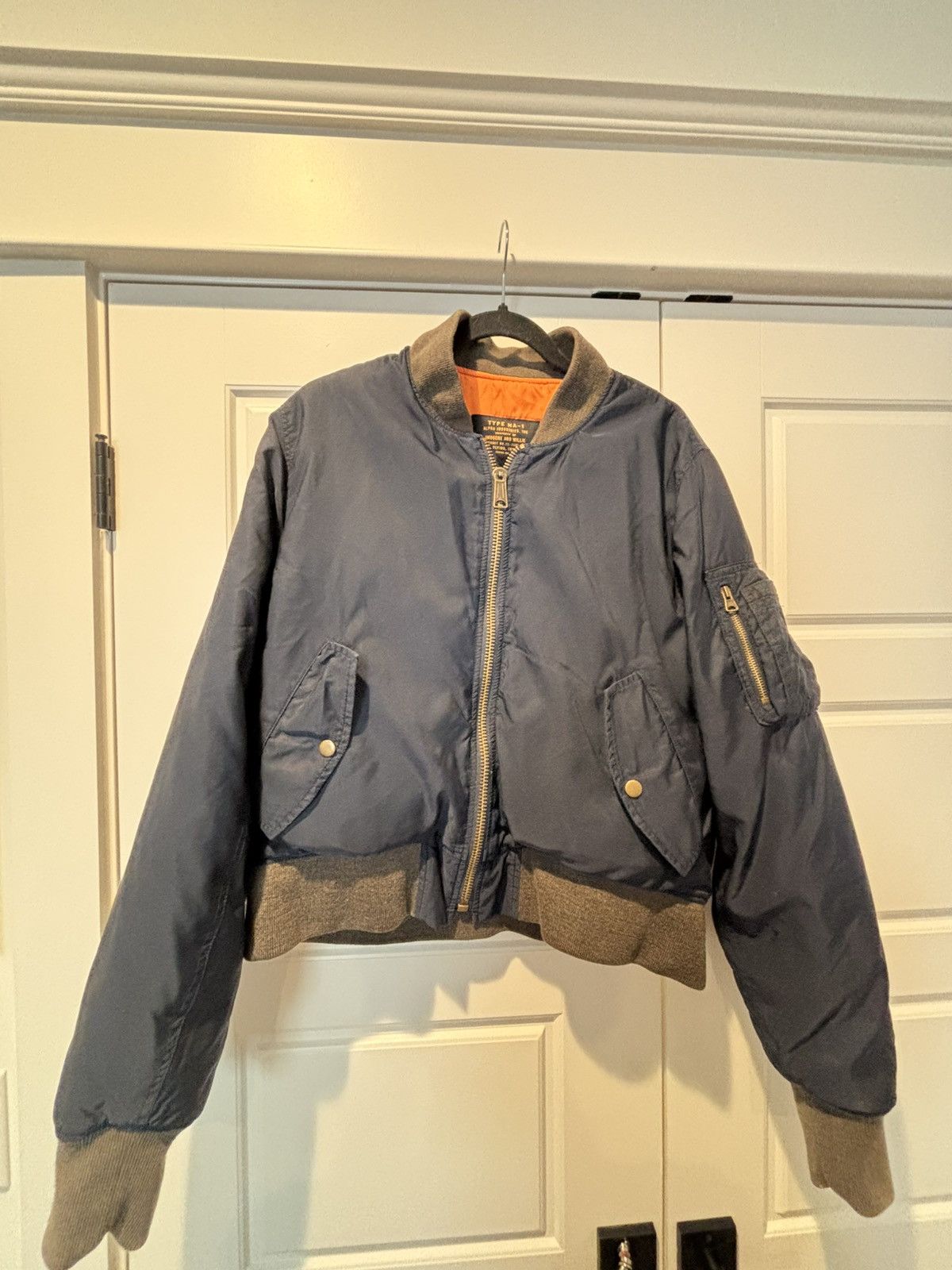 Imogene + Willie EXTREMELY RARE I+W X Alpha Industries Bomber Jacket Size US M / EU 48-50 / 2 - 2 Thumbnail