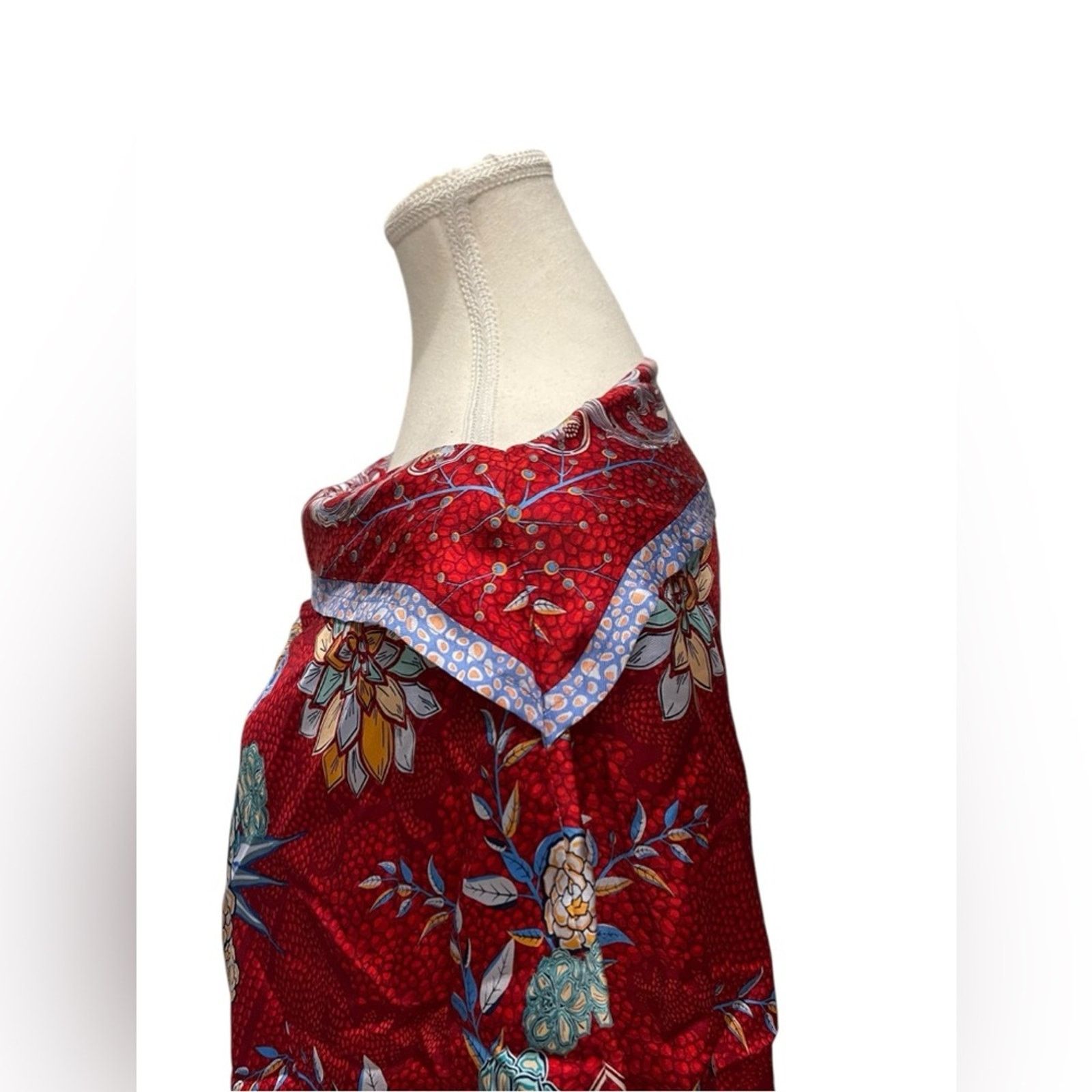 Other Pineda Covalin~Dreamcatcher poncho100% Silk~Open Size ONE SIZE - 4 Thumbnail