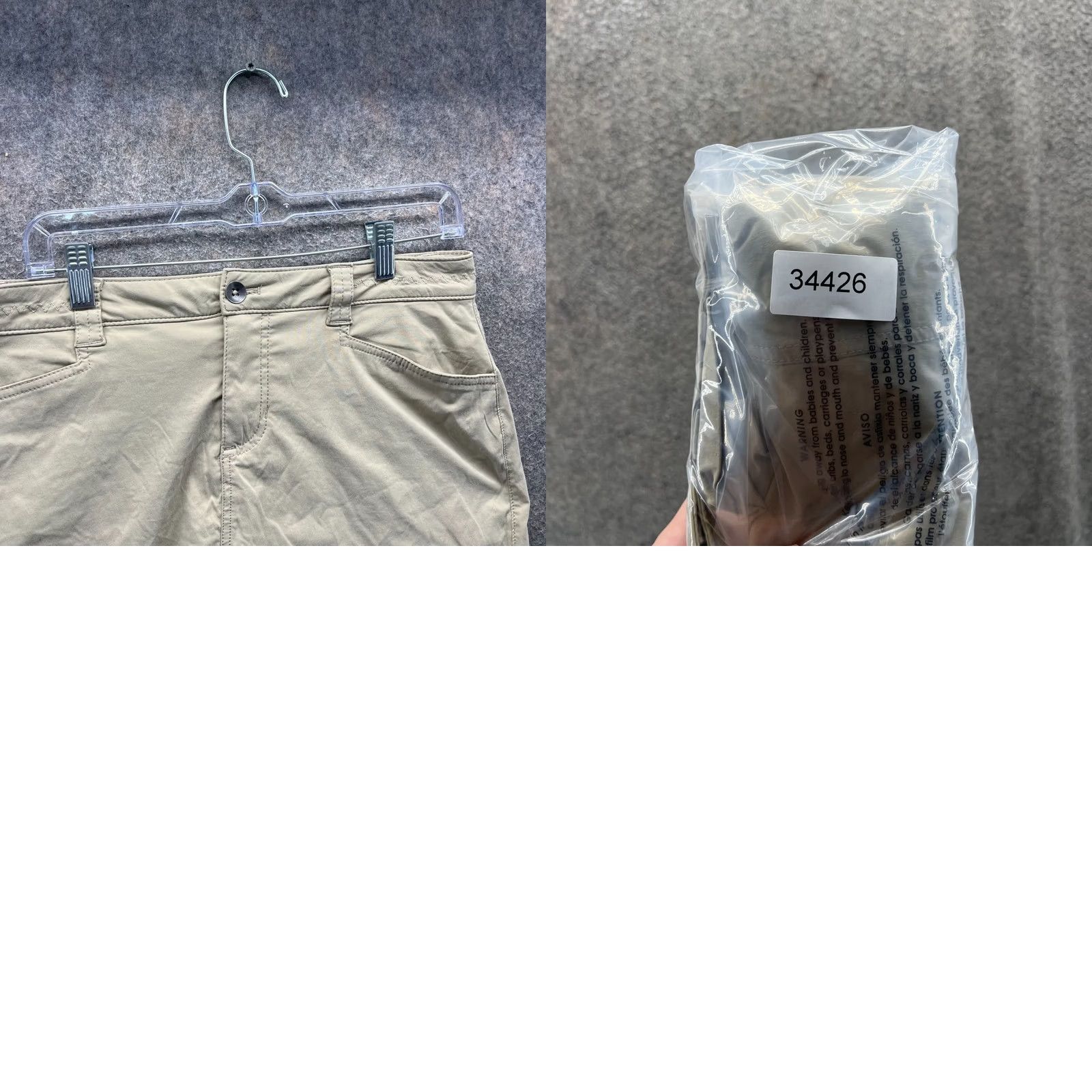 Eddie Bauer VINTAGE Eddie Bauer Skirt Womens 8 Beige Outdoor Pencil Pockets Tan Khaki Hiking Outdoor Size 30" / US 8 / IT 44 - 8 Thumbnail