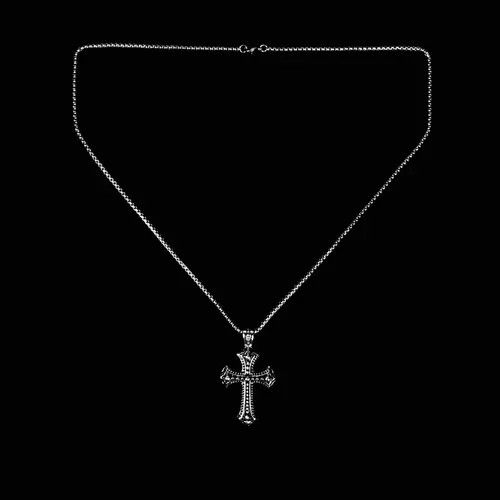 Jewelry Matsumaru x Mai Cross Punk Necklace Chain Size ONE SIZE - 3 Thumbnail