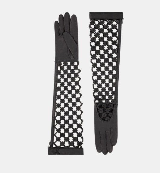 Dior o1w1db10924 Size: OS / Long Gloves in Black Size ONE SIZE - 1 Thumbnail