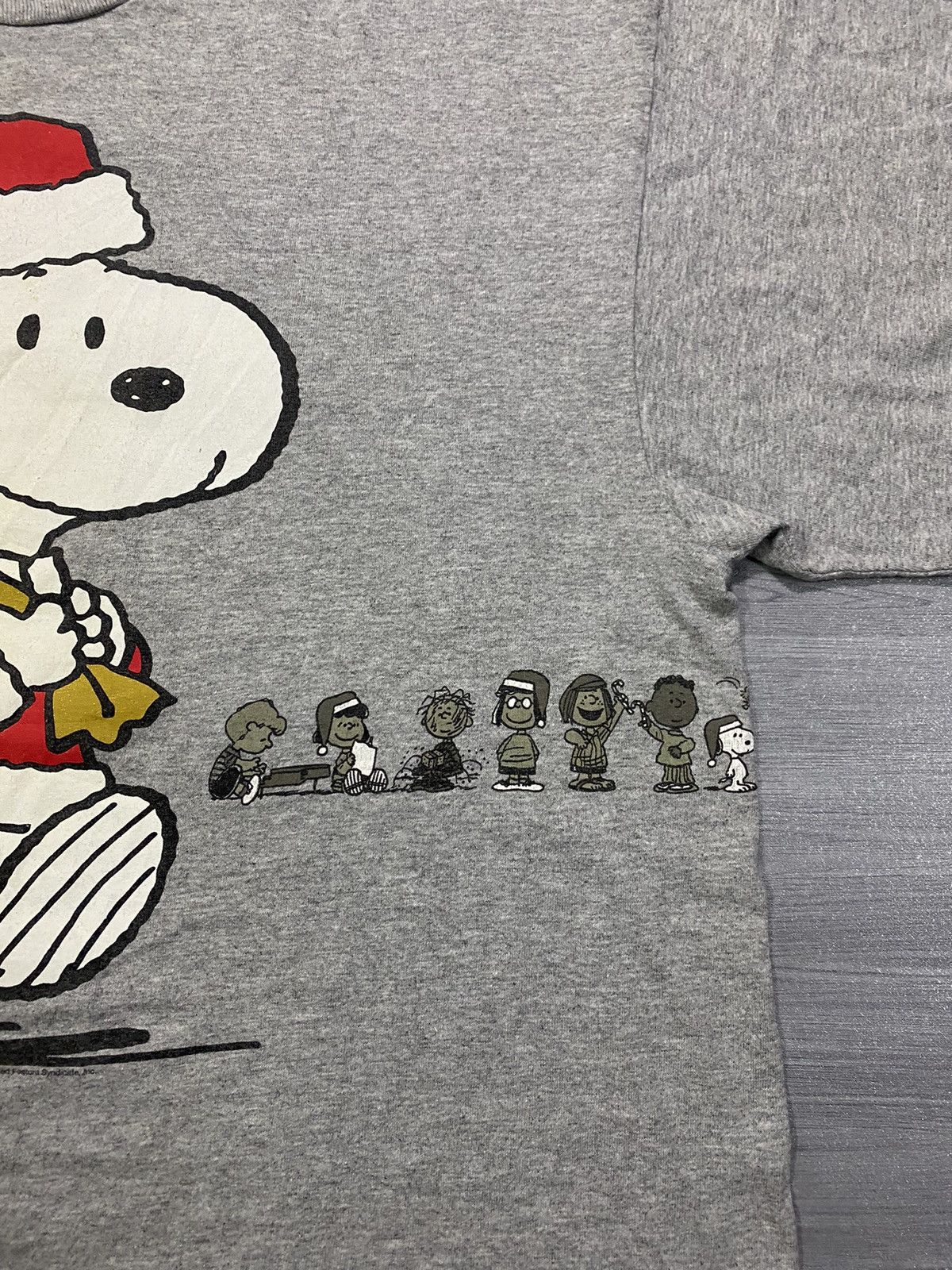 Peanuts Vintage Overprint Peanuts Snoopy Christmas Size US XL / EU 56 / 4 - 5 Thumbnail