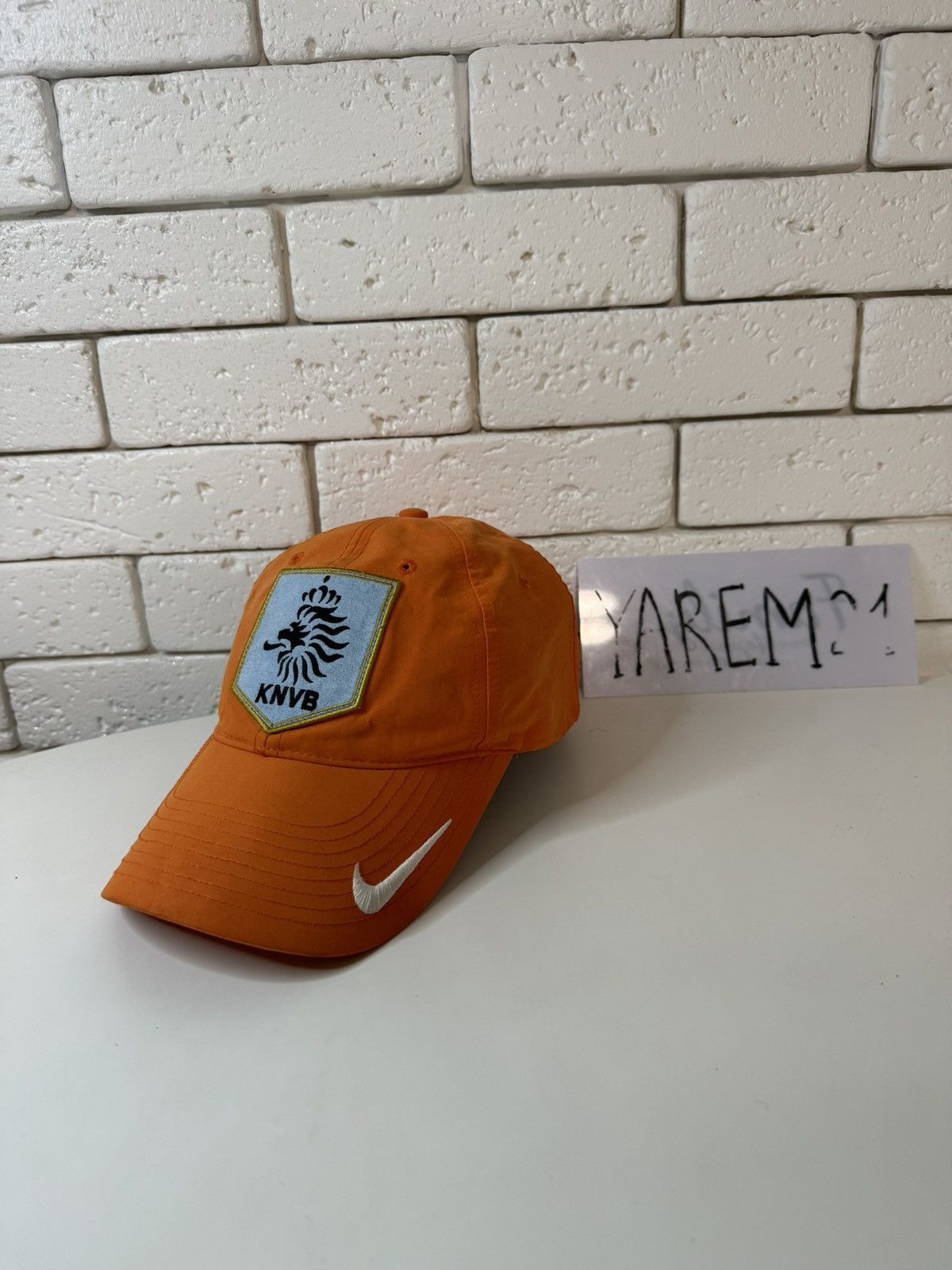 Vintage Nike Nederland vintage cap hat Size ONE SIZE - 1 Thumbnail