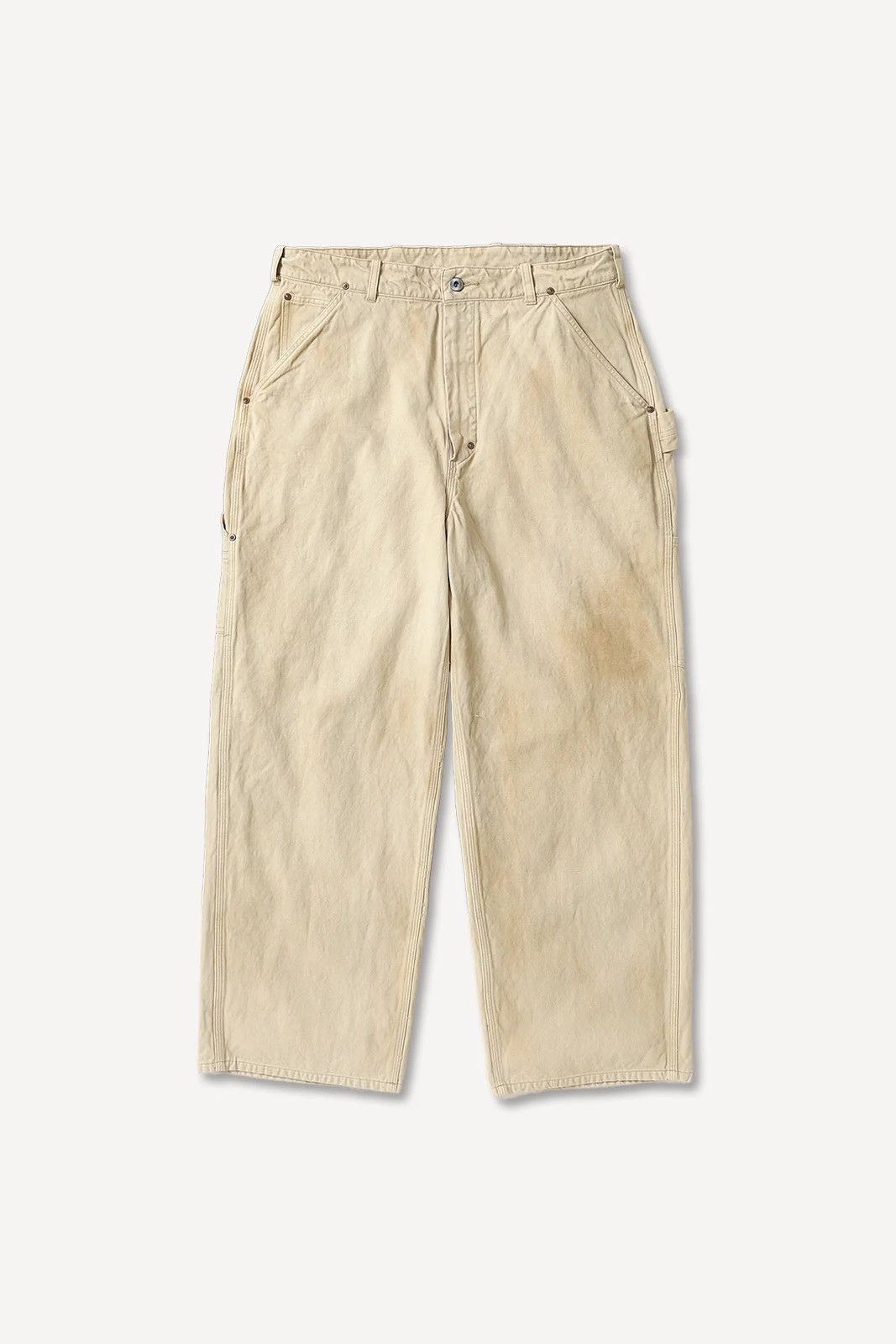 A.PRESSE A. Presse 26ss Silk Hemp Painter Pants Size US 32 / EU 48 - 1 Thumbnail