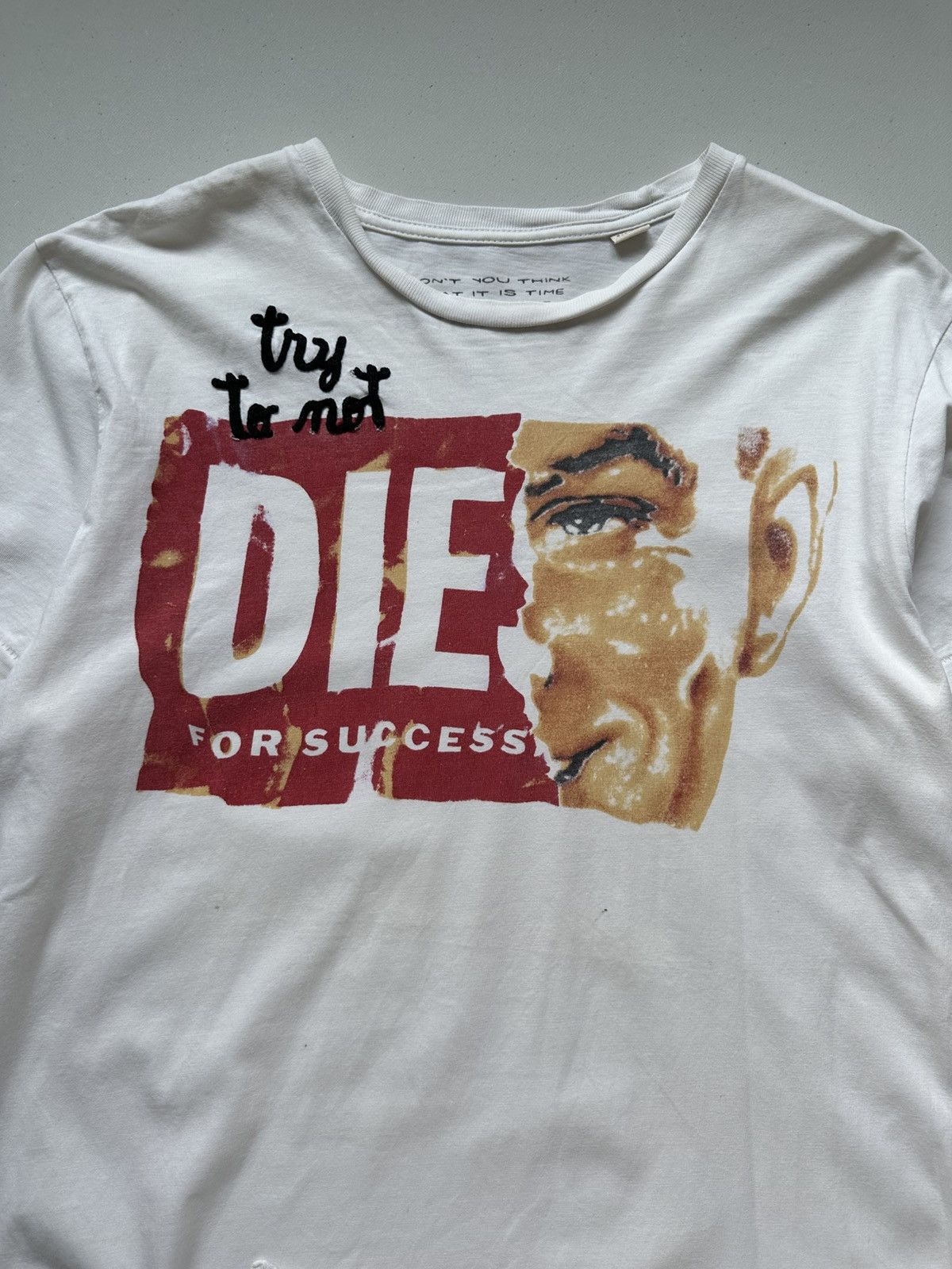 Diesel Diesel Box Logo Tee Oversized Size US L / EU 52-54 / 3 - 5 Thumbnail