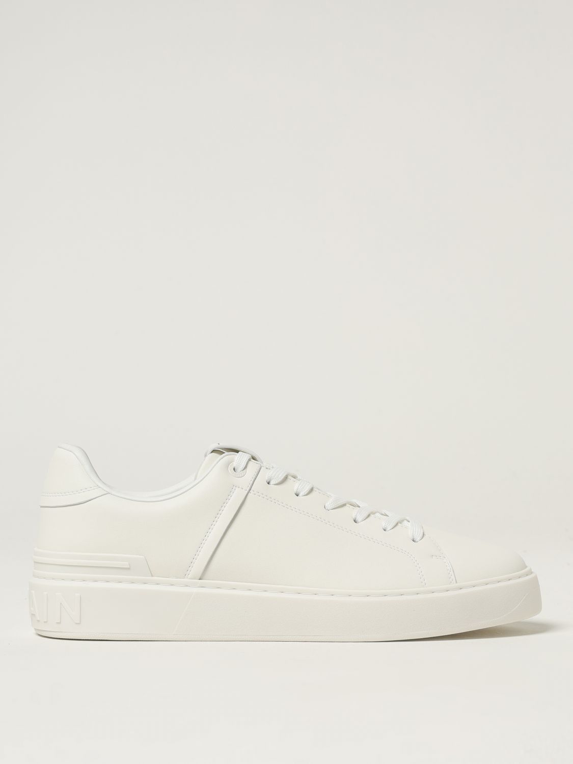 Balmain Balmain Sneakers Men White Size US 12 / EU 45 - 1 Thumbnail