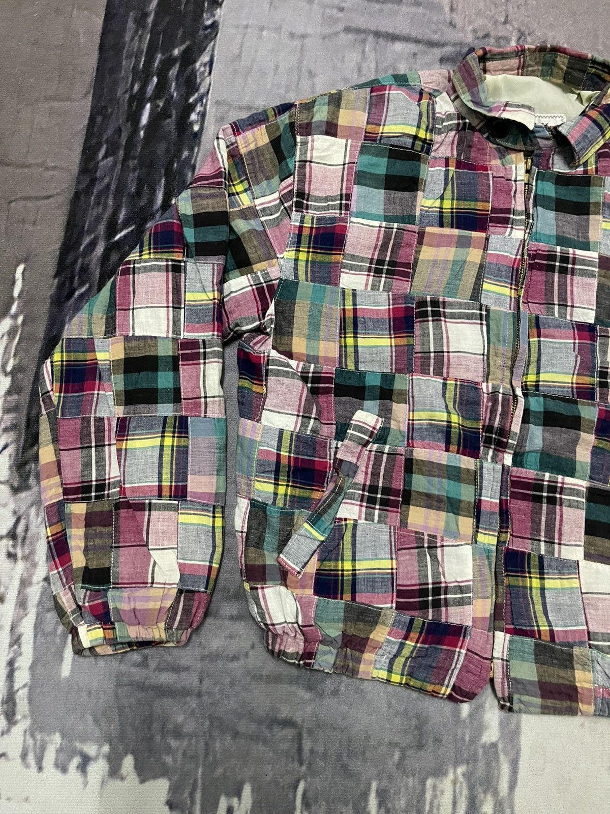Kapital 80s KAPITAL INSPIRED BRAND CAMBRIDGE HOUSE PATCHWORK RARE Size US M / EU 48-50 / 2 - 4 Thumbnail