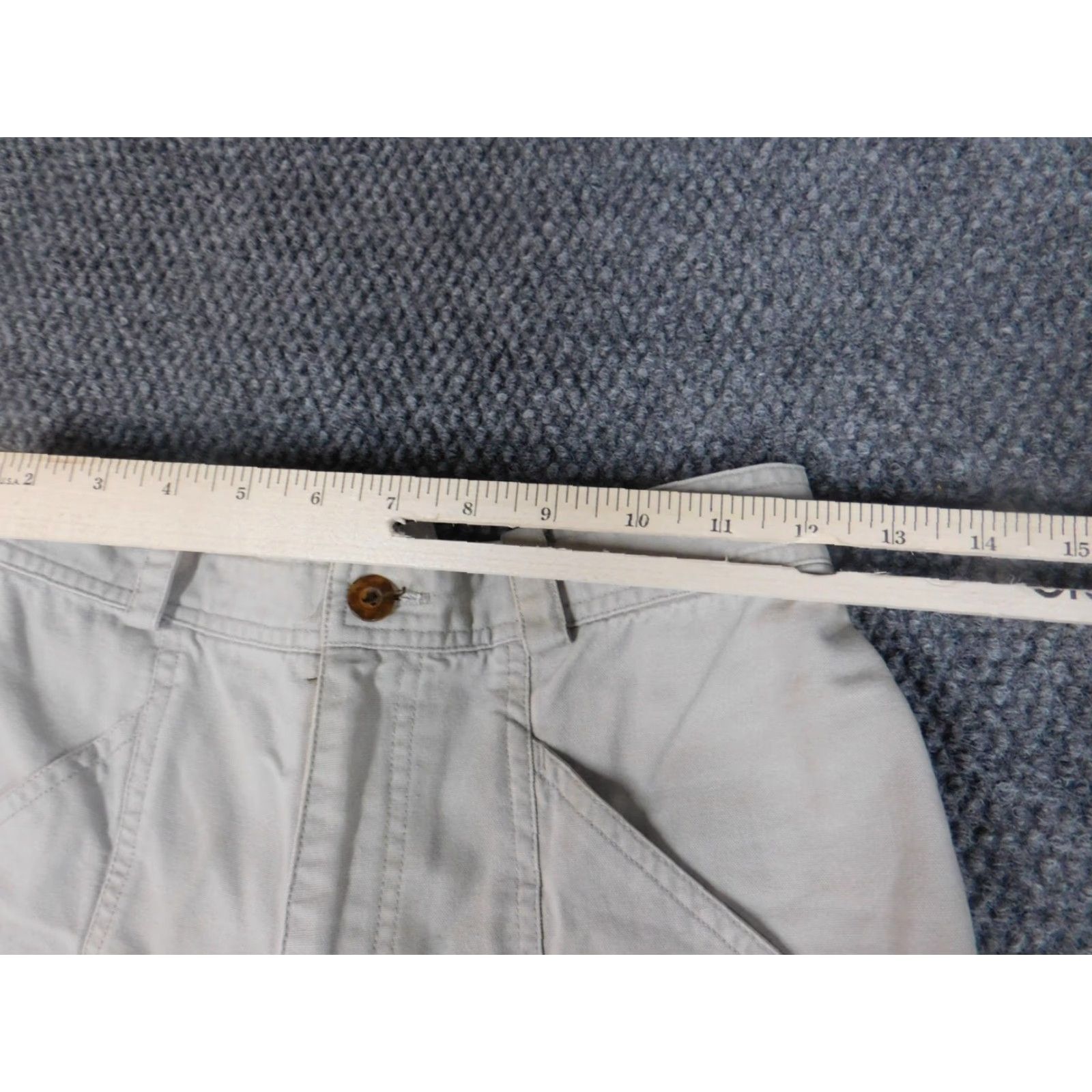 Vintage Columbia Shorts Womens S Beige Cargo Stretch Outdoor Regular Size Small Size 42" / US 20 - 5 Thumbnail