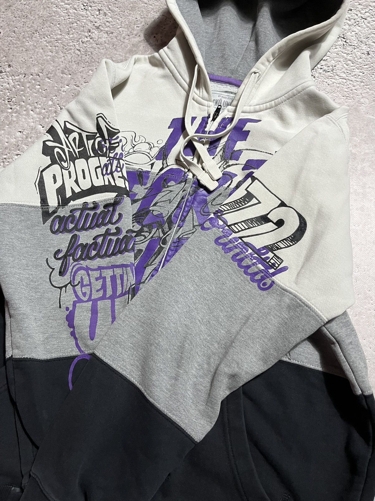 Ecko Unltd. × Vintage Vintage Ecko Untld fullprint Retro Skate Rap Zip Hoodie Size US M / EU 48-50 / 2 - 8 Thumbnail