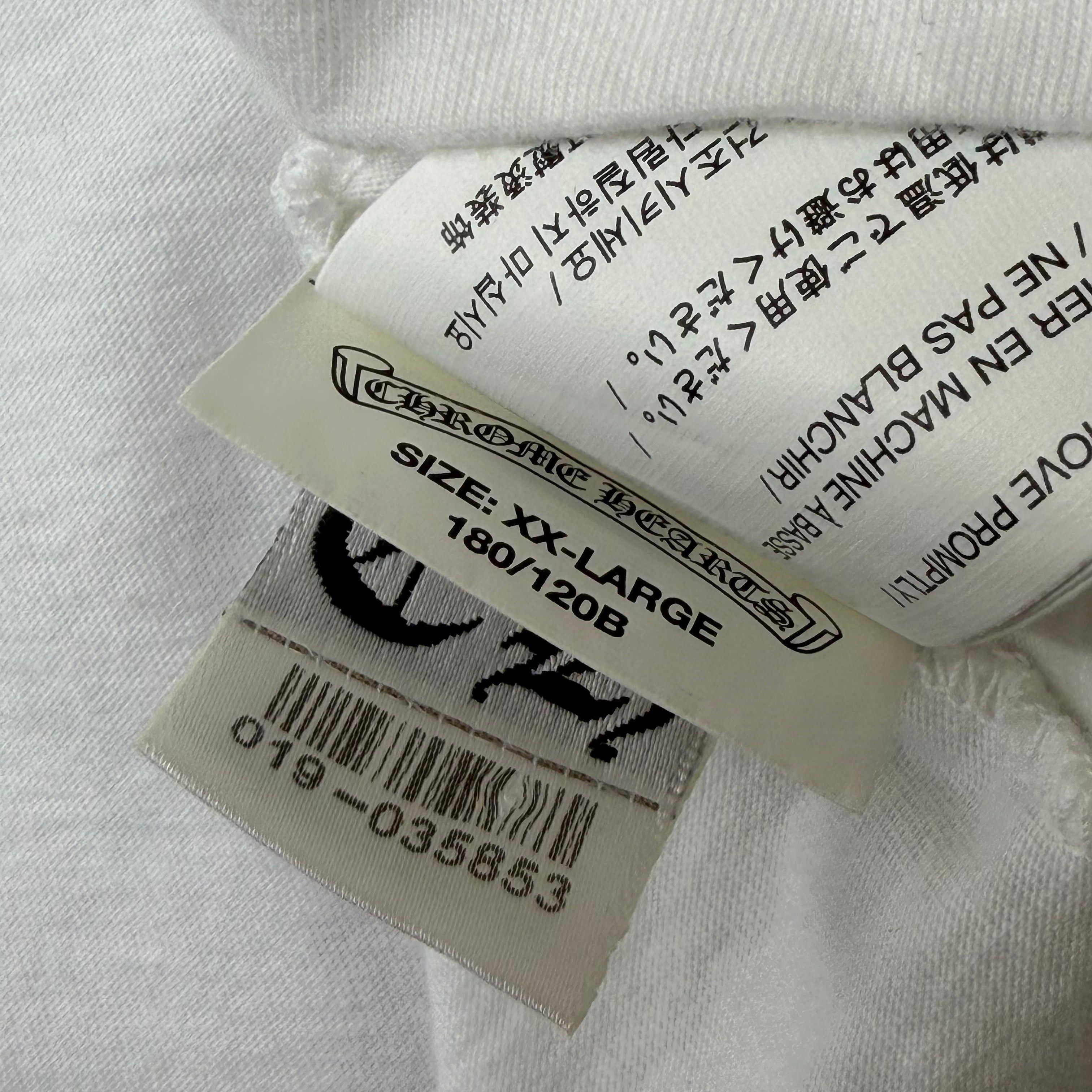 Chrome Hearts Chrome Hearts Neck Logo Horseshoe Gradient Tee XXL Size US XXL / EU 58 / 5 - 7 Thumbnail