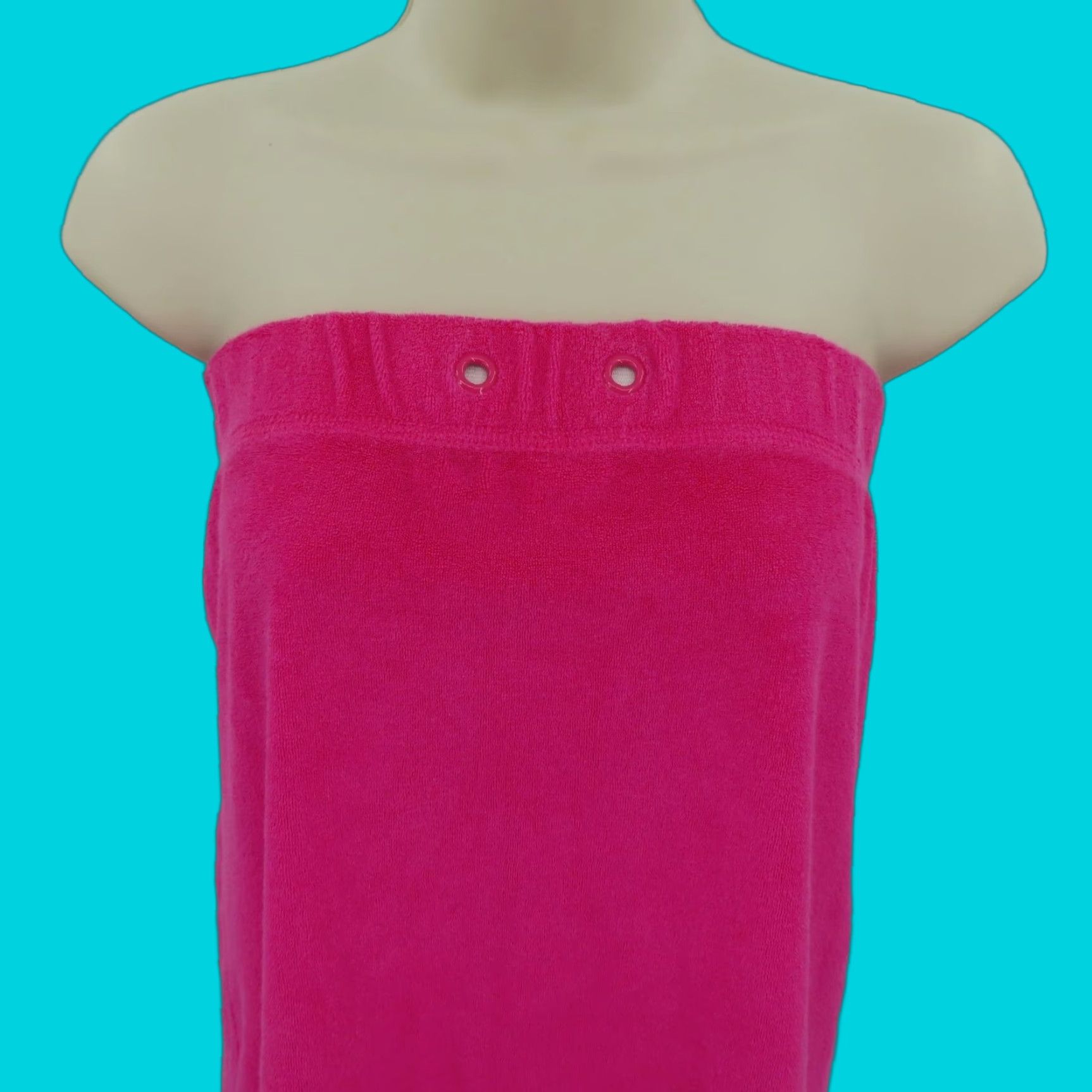 Victoria's Secret Victoria's Secret PINK Dress Women XS/S Pink Sequin Terrycloth Coverup Strapless Size XS / US 0-2 / IT 36-38 - 1 Thumbnail