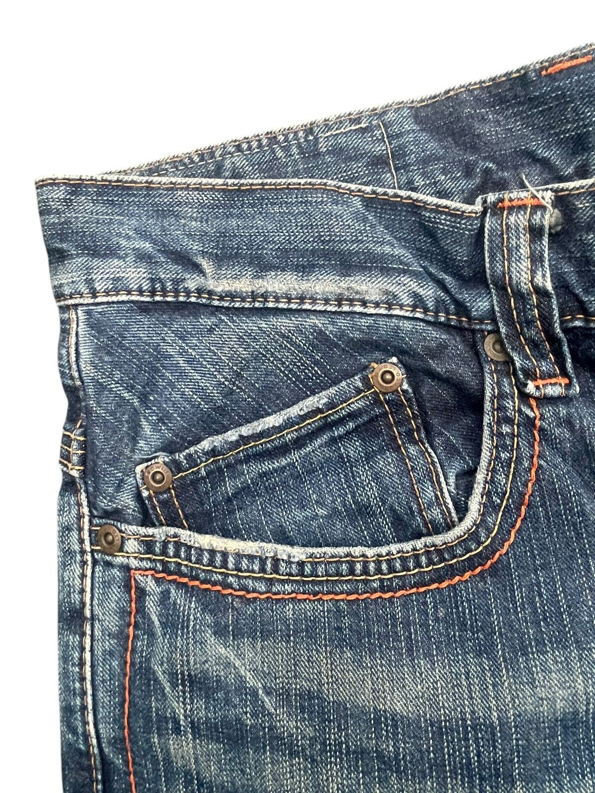 Edwin Vintage Edwin 401XVS Flare Distresed Size US 36 / EU 52 - 6 Thumbnail