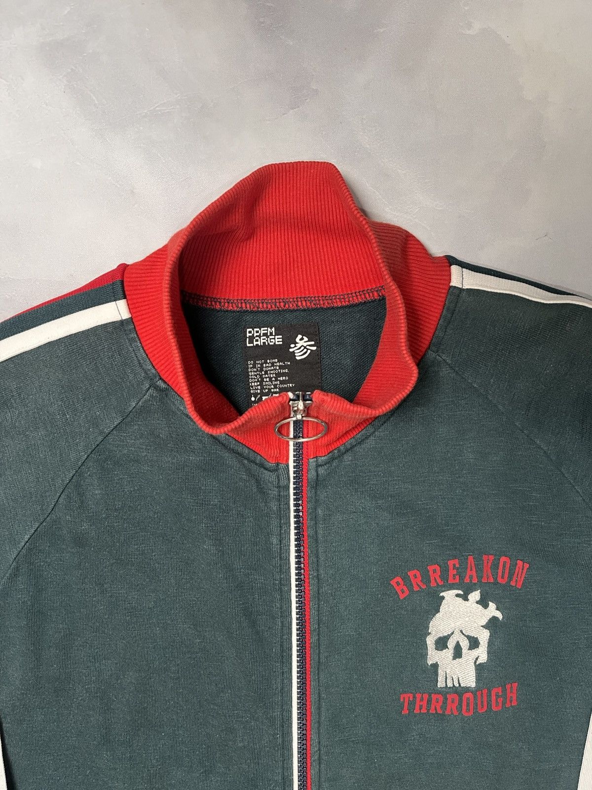 PPFM PPFM Tracksweat Tapped Double Zipper Size US L / EU 52-54 / 3 - 5 Thumbnail