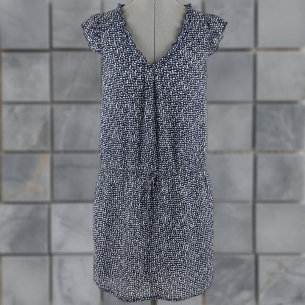 Old Navy Old Navy Dress Womens XL Blue White Star Print Cap Sleeve Americana Summer Y2K Size XL / US 12-14 / IT 48-50 - 1 Thumbnail